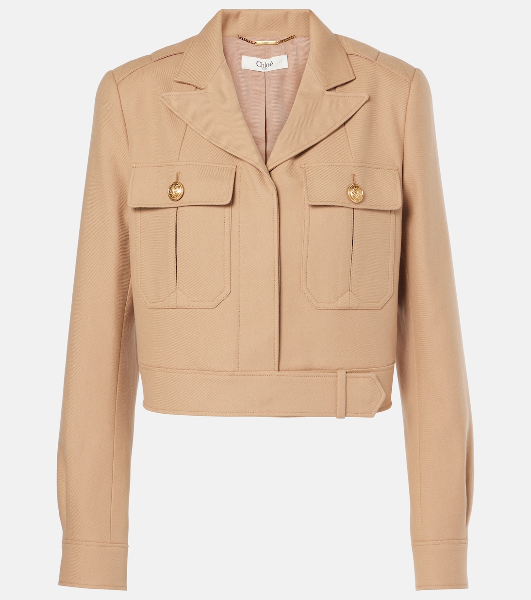 Cropped-Jacke aus Baumwolle | Chloé