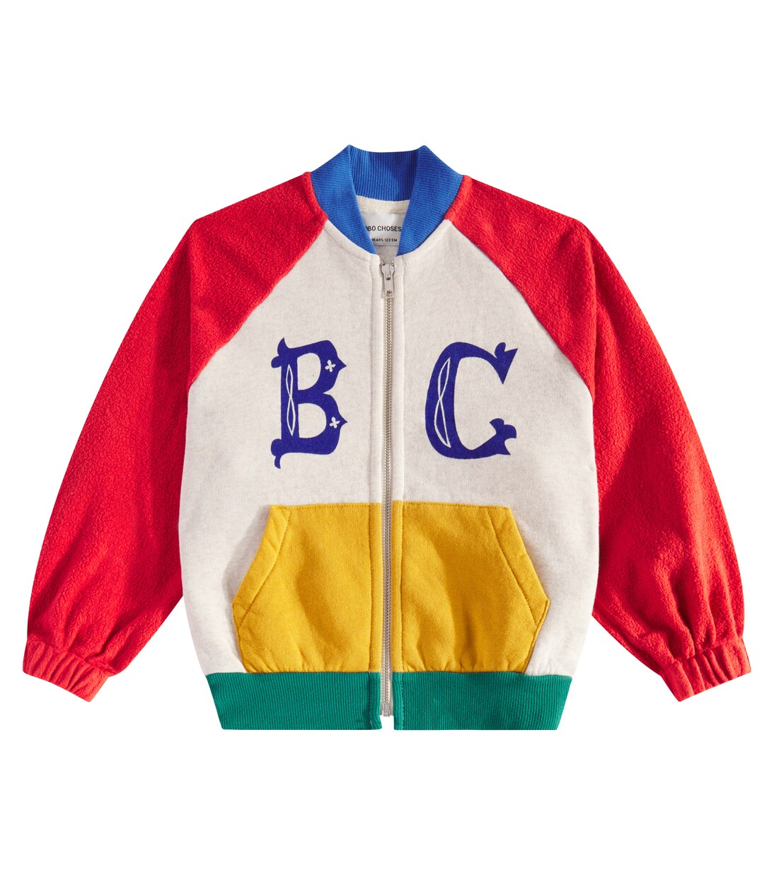 BC colorblocked cotton jacket | Bobo Choses