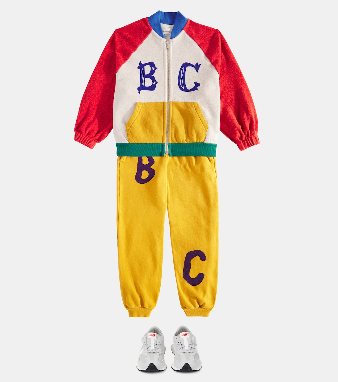 BC colorblocked cotton jacket | Bobo Choses