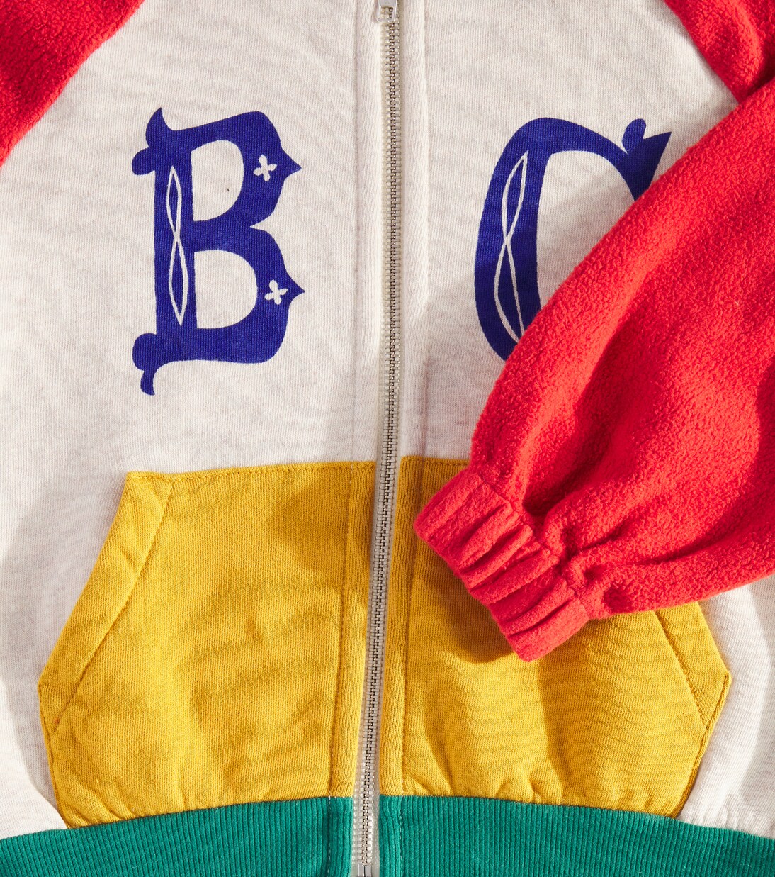 BC colorblocked cotton jacket | Bobo Choses