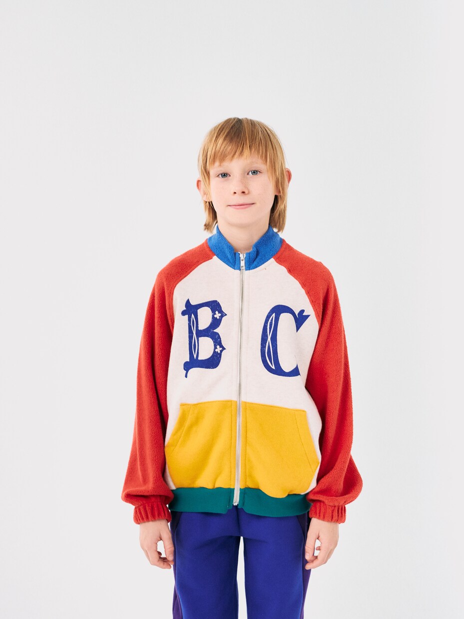 BC colorblocked cotton jacket | Bobo Choses
