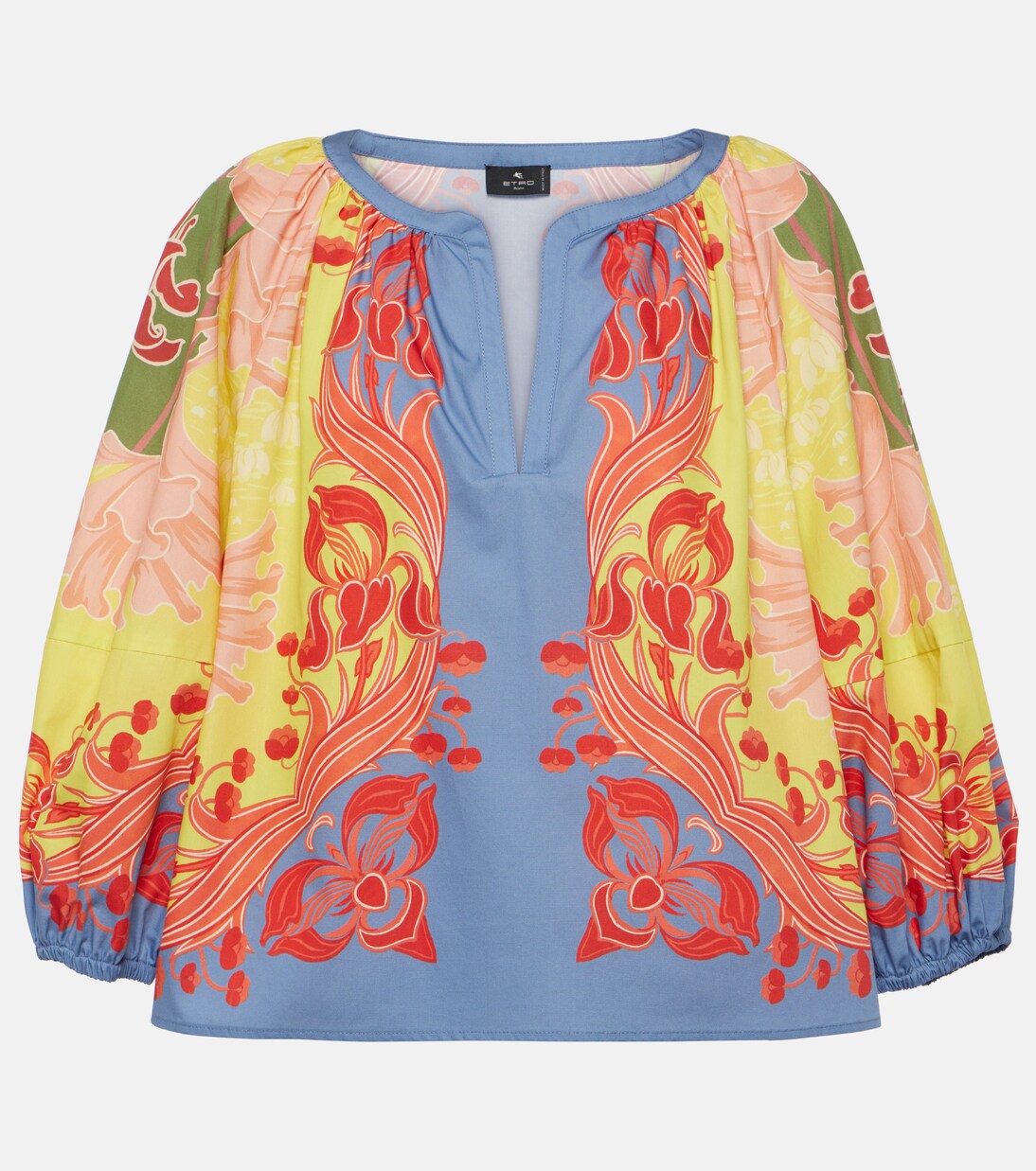 Blouse imprimée en coton | Etro