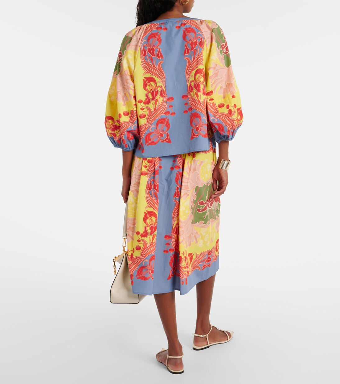 Blouse imprimée en coton | Etro