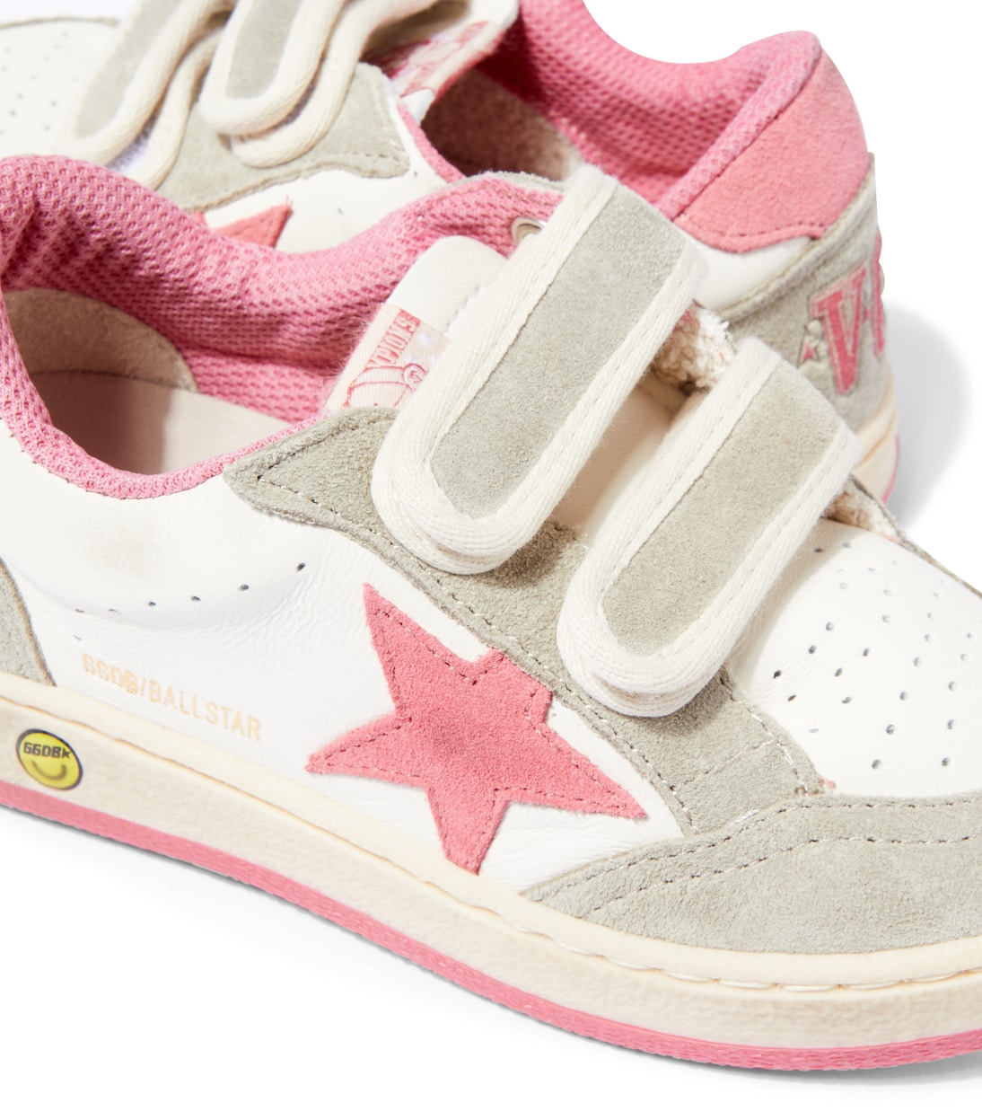 Ball Star leather sneakers | Golden Goose Kids