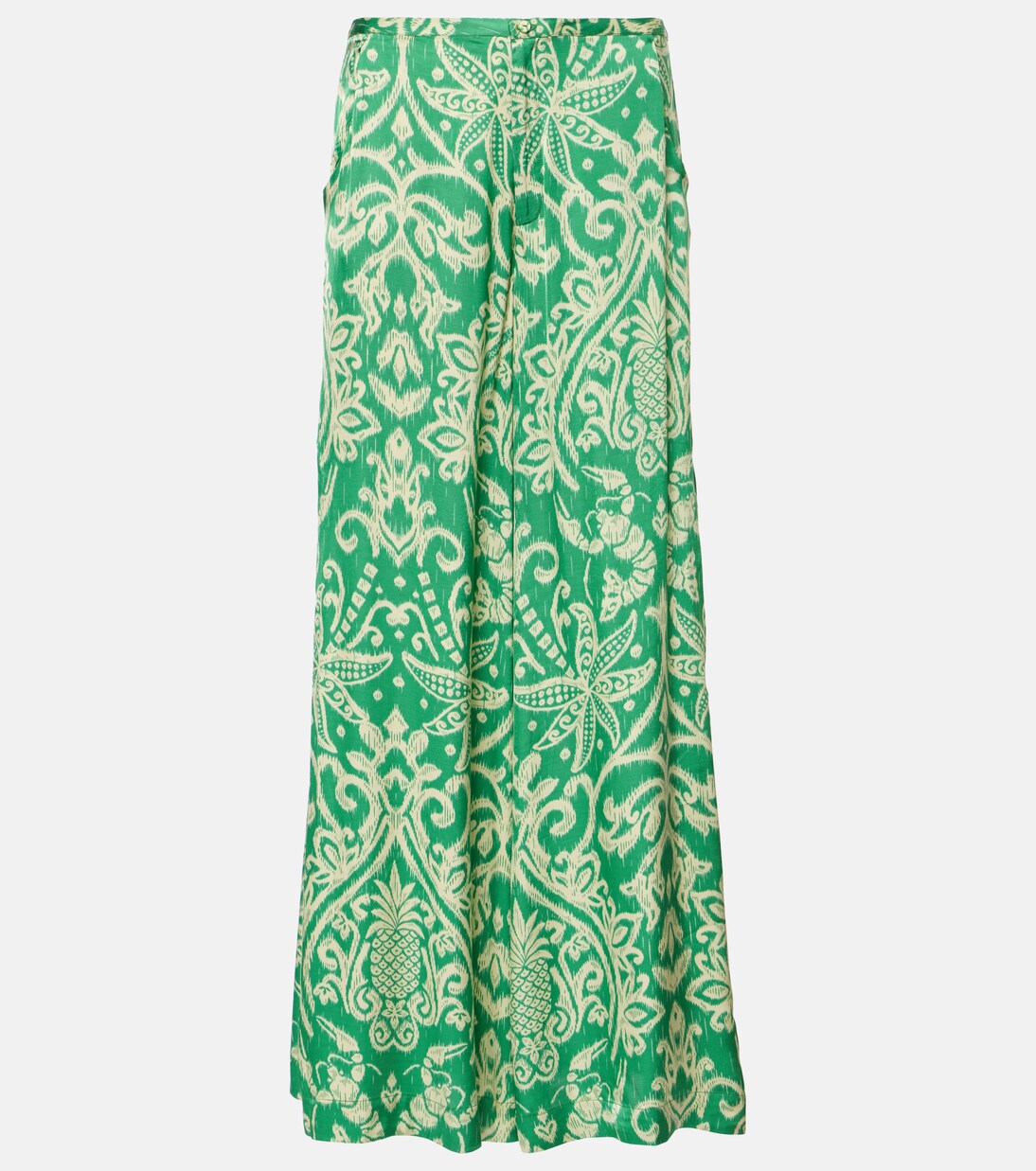 Clea printed wide-leg pants | Poupette St Barth