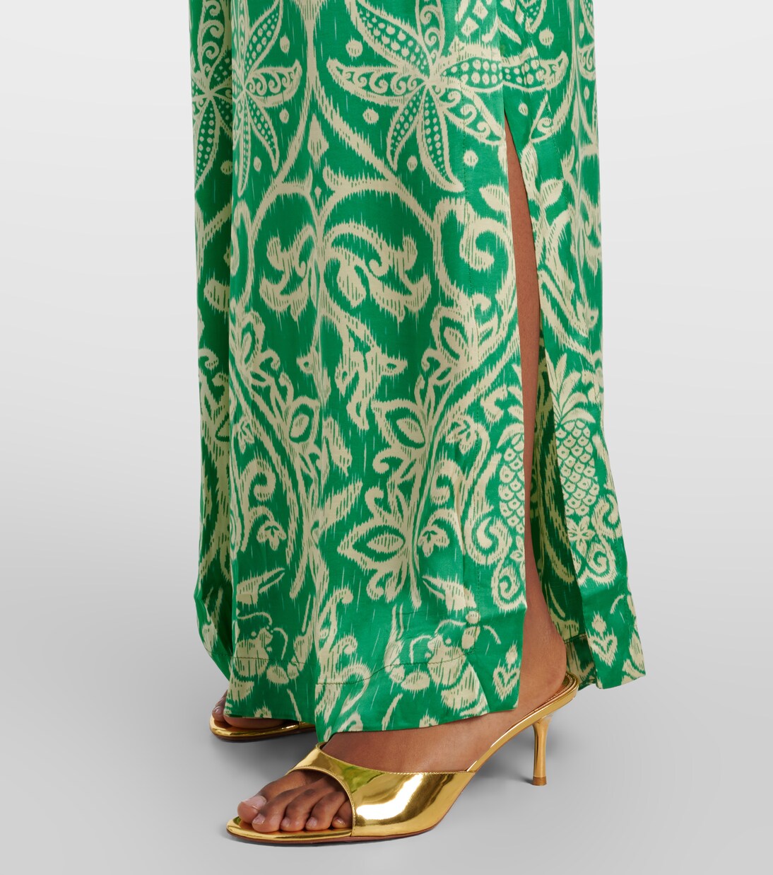 Clea printed wide-leg pants | Poupette St Barth