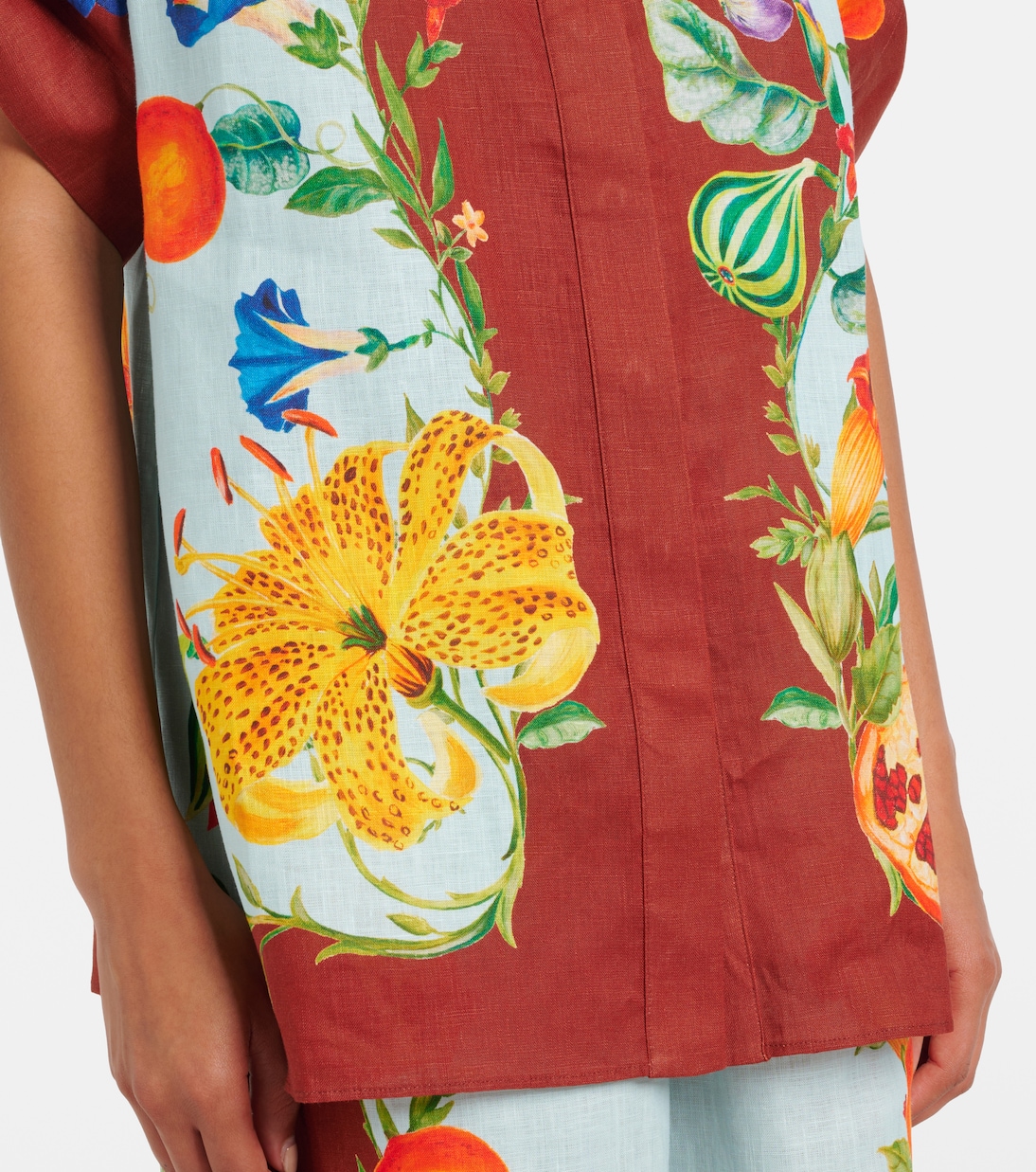 Hemd Dahlia aus Leinen | Alémais