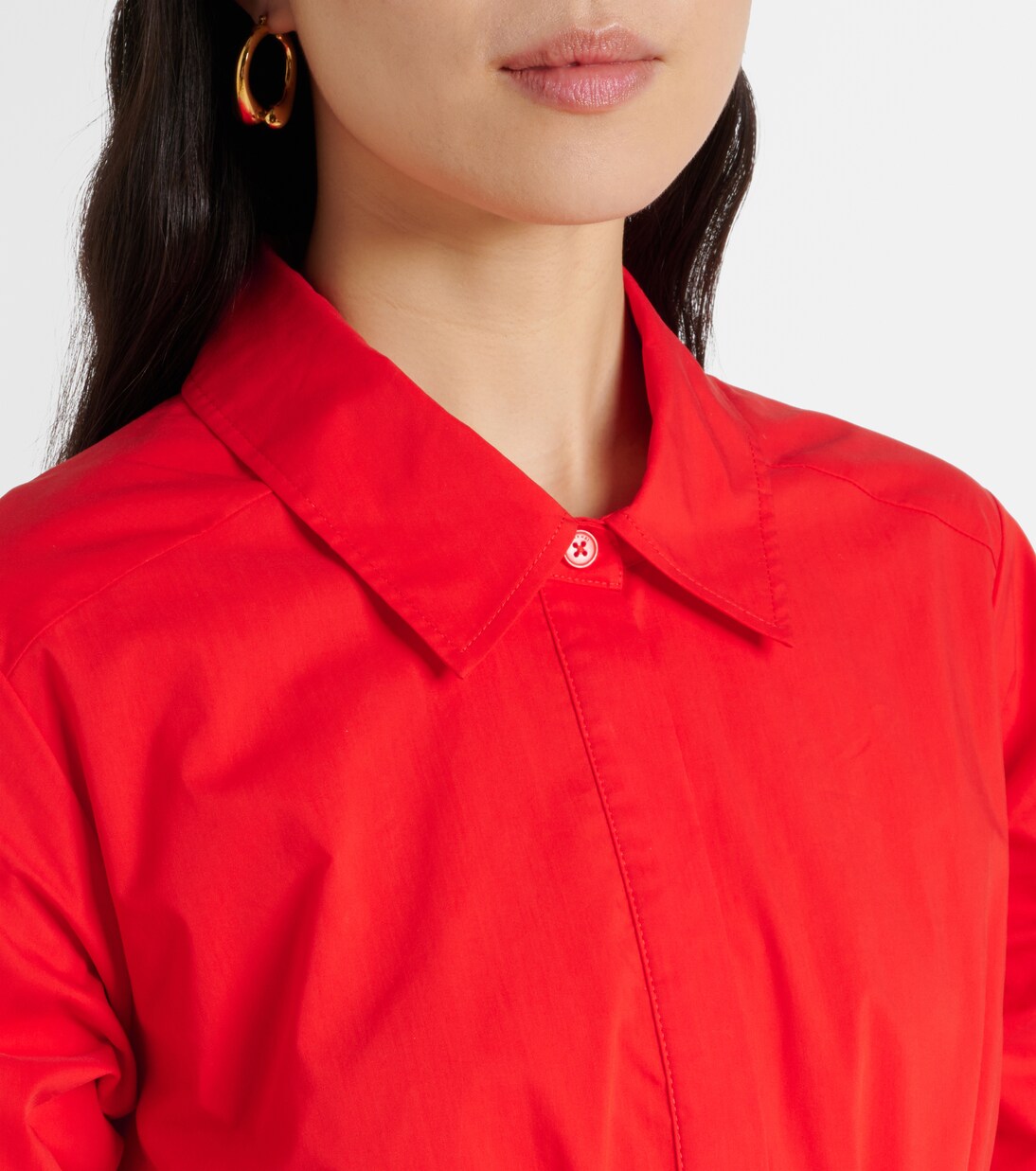 Midikleid Jazz aus einem Baumwollgemisch | Simkhai