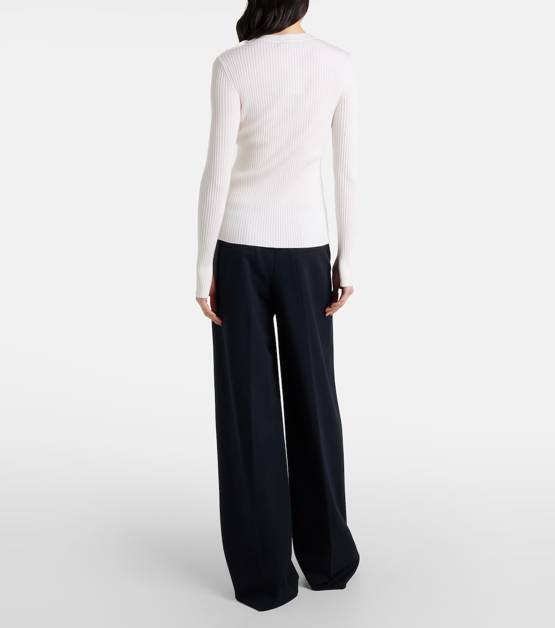 Pull Essential Ease en laine et soie mélangées | Dorothee Schumacher