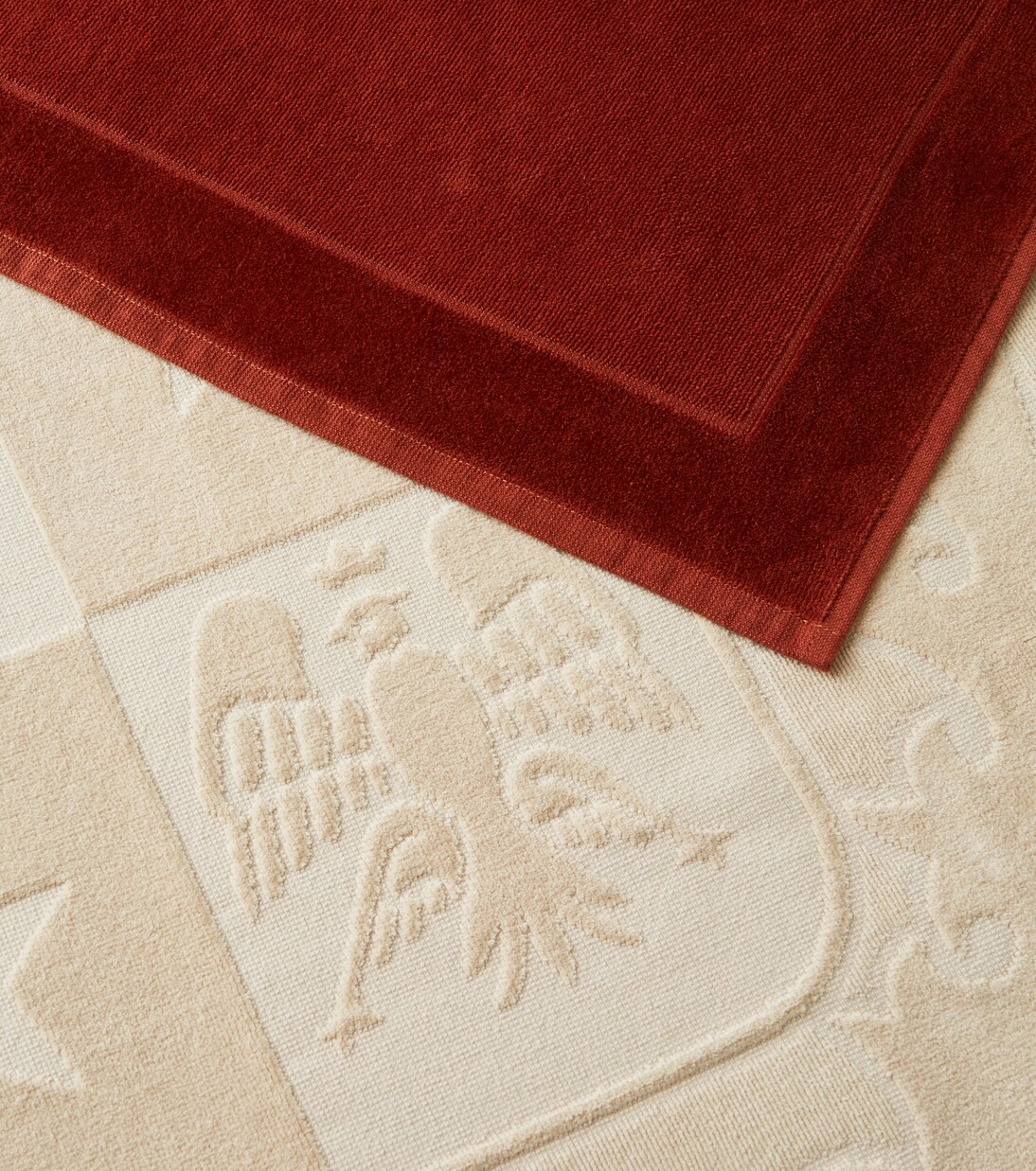 Crest cotton beach towel | Loro Piana