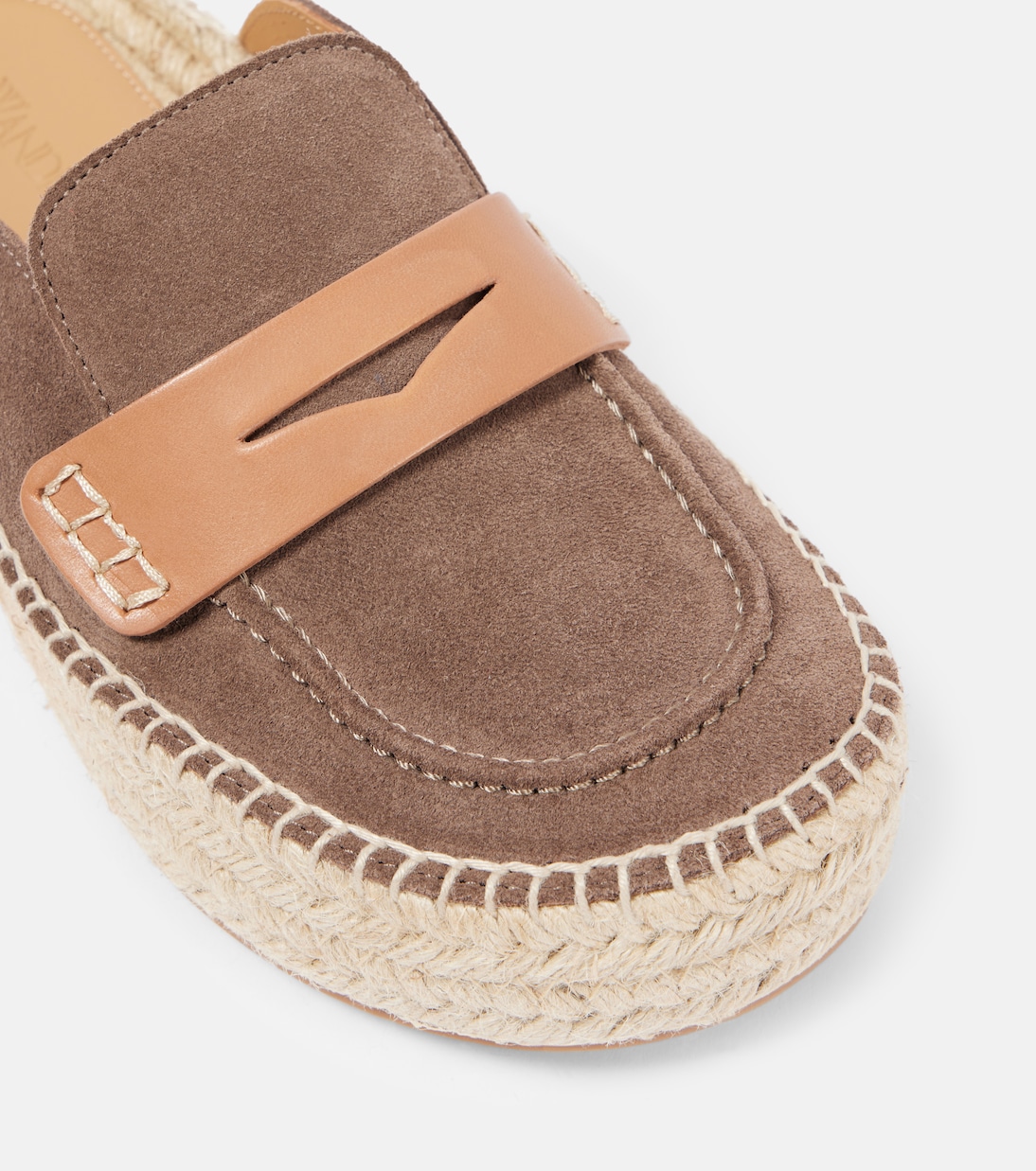 Suede espadrille loafers | JW Anderson