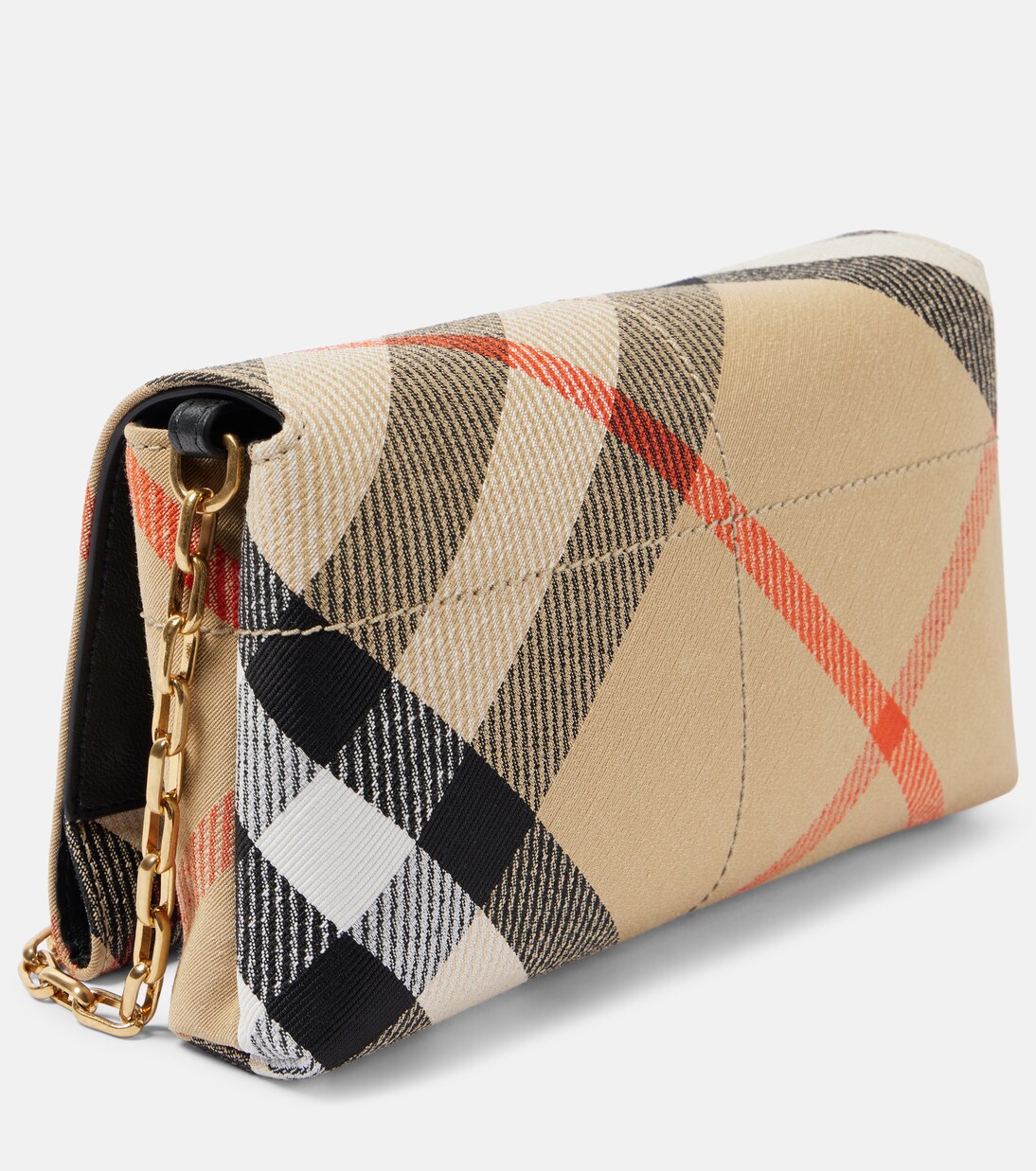 Snip Burberry Check Mini crossbody bag | Burberry