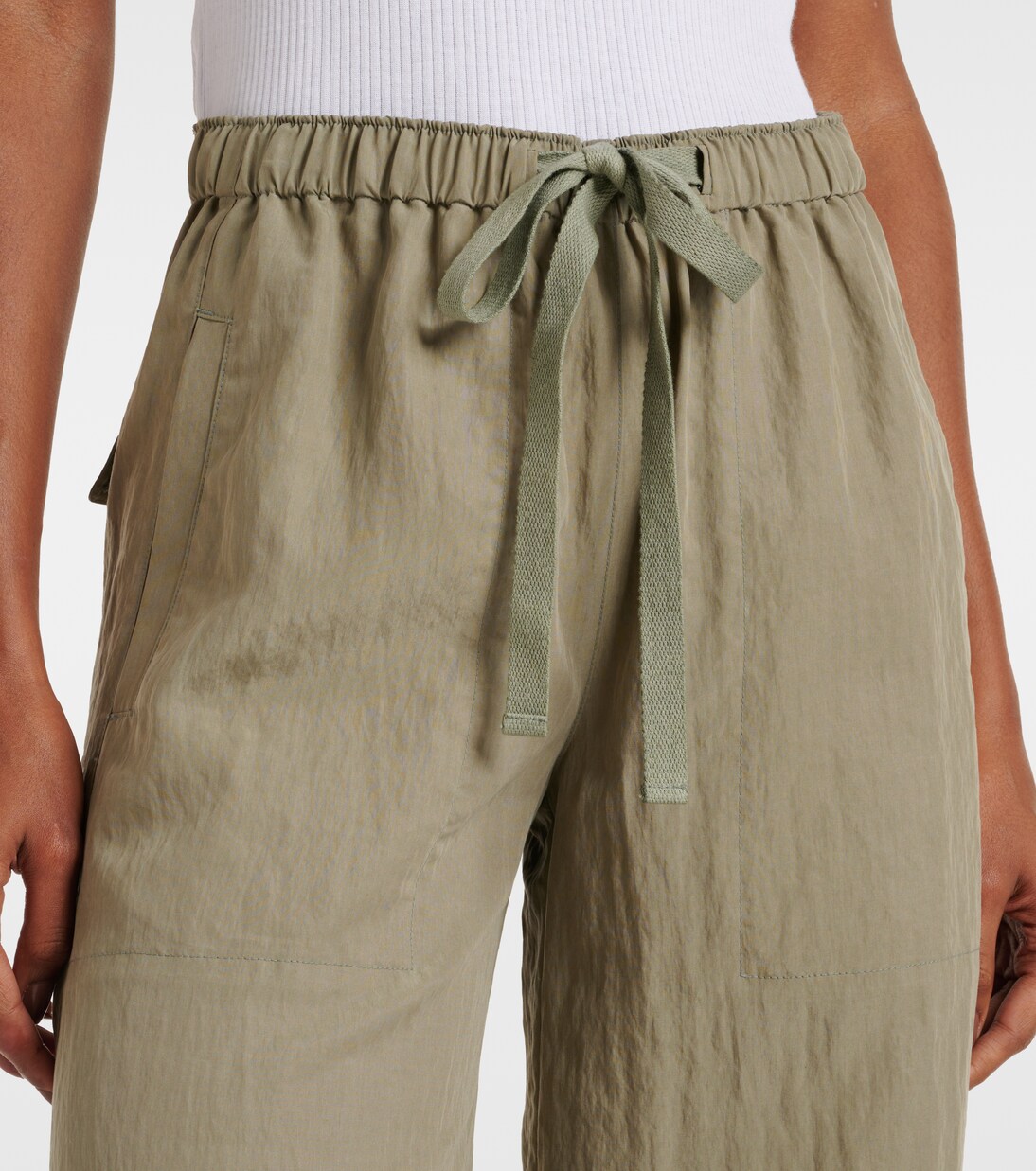 Pantalon ample à taille haute | Vince