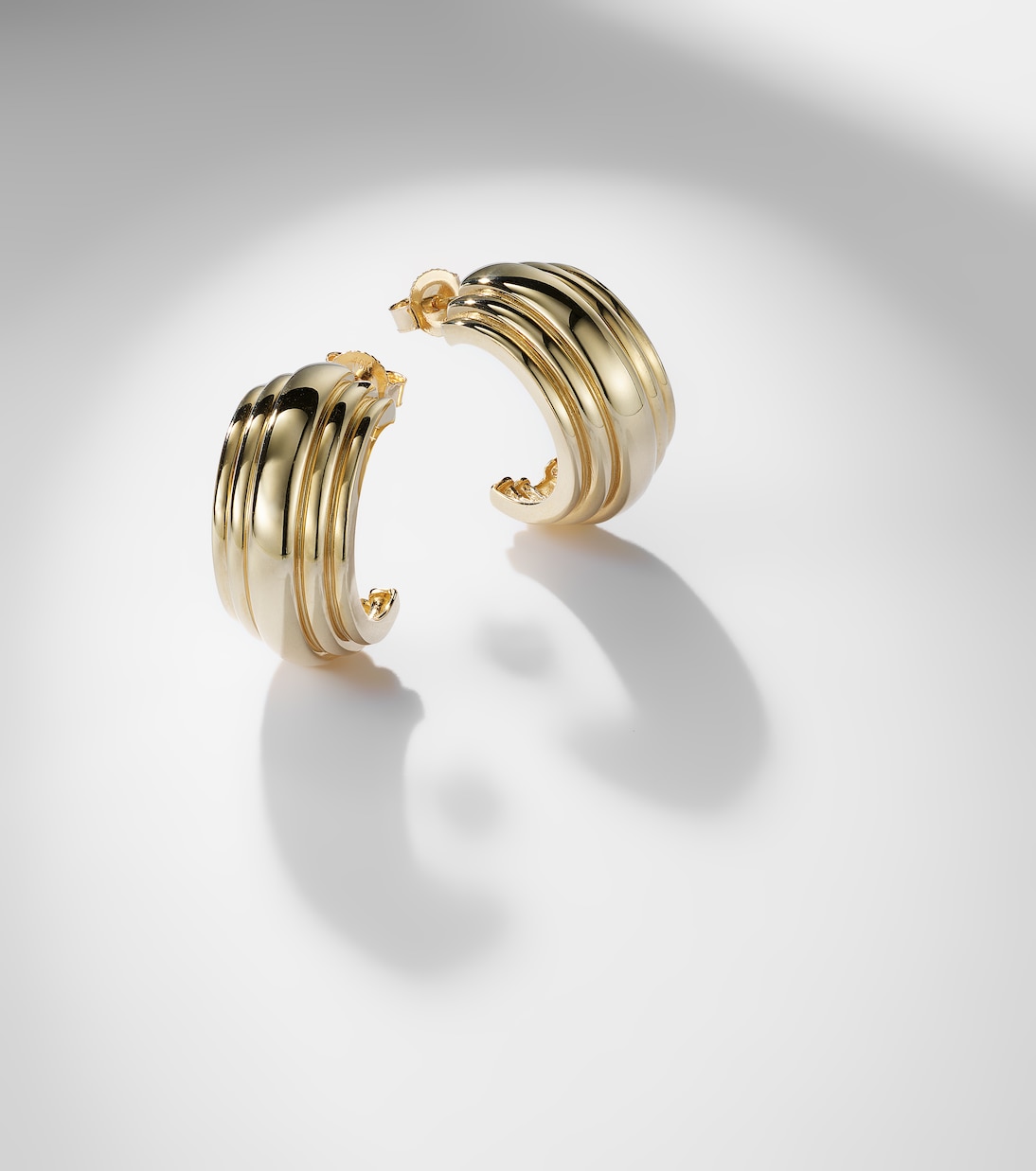 Boucles d'oreilles Serge en or 10 ct | Stone and Strand