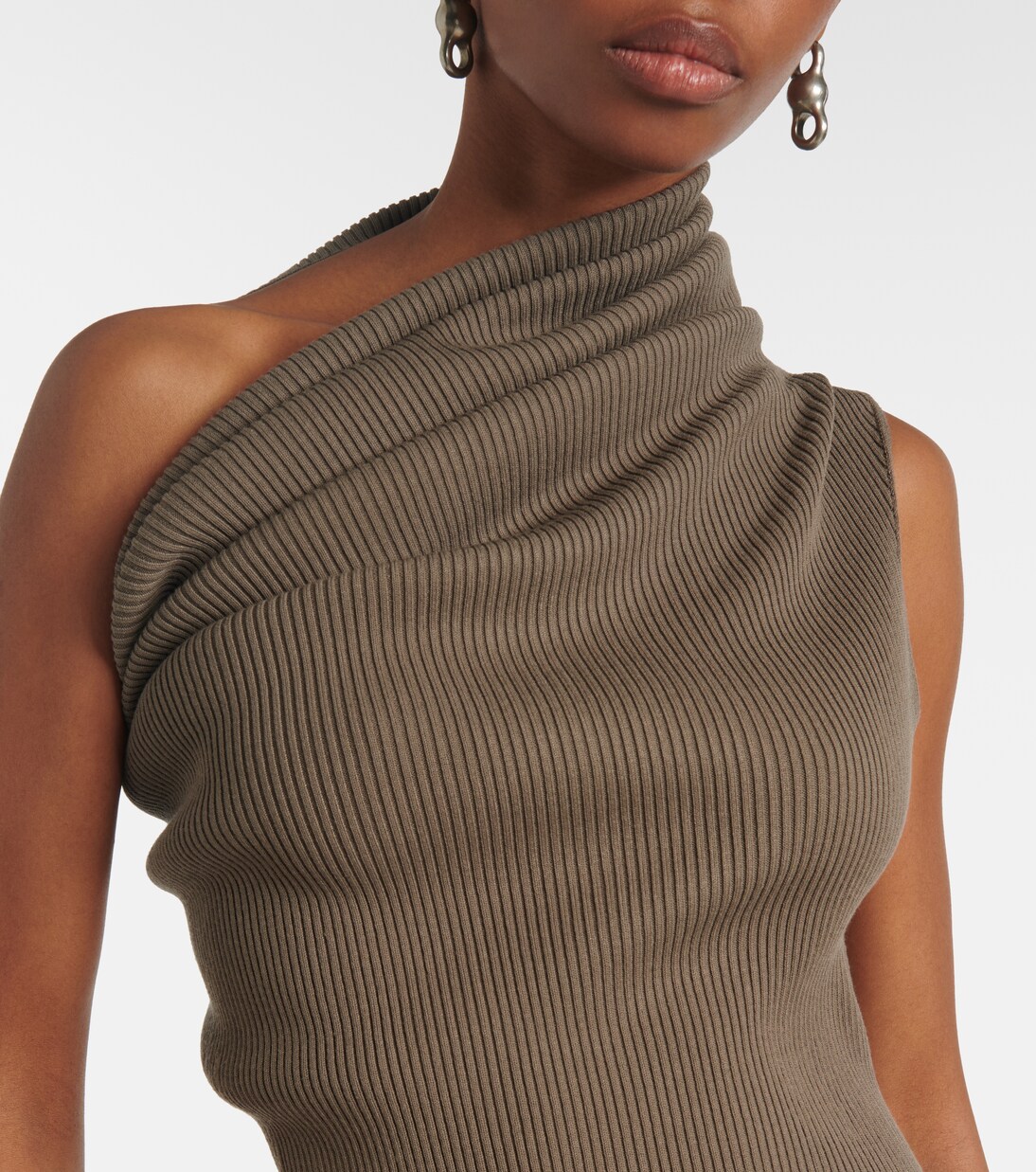 Robe longue asymétrique | Rick Owens