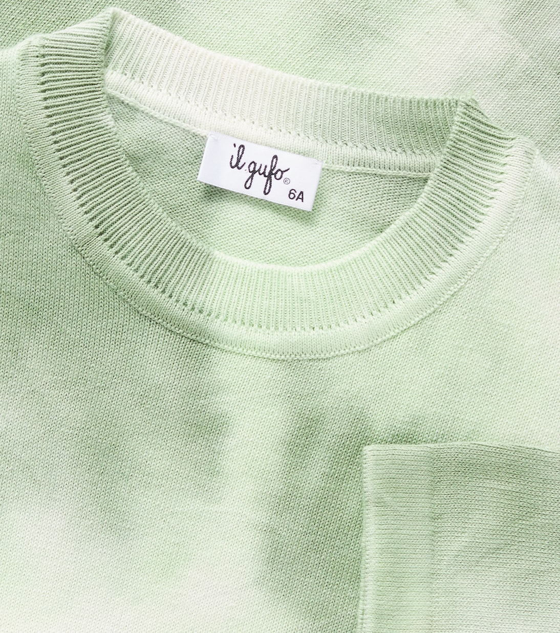 T-shirt en coton tie & dye | Il Gufo