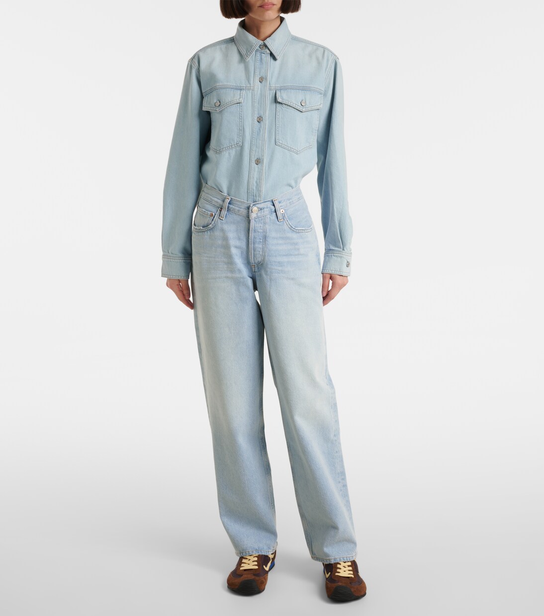 Straight Jeans V-Waist Baggy | Agolde