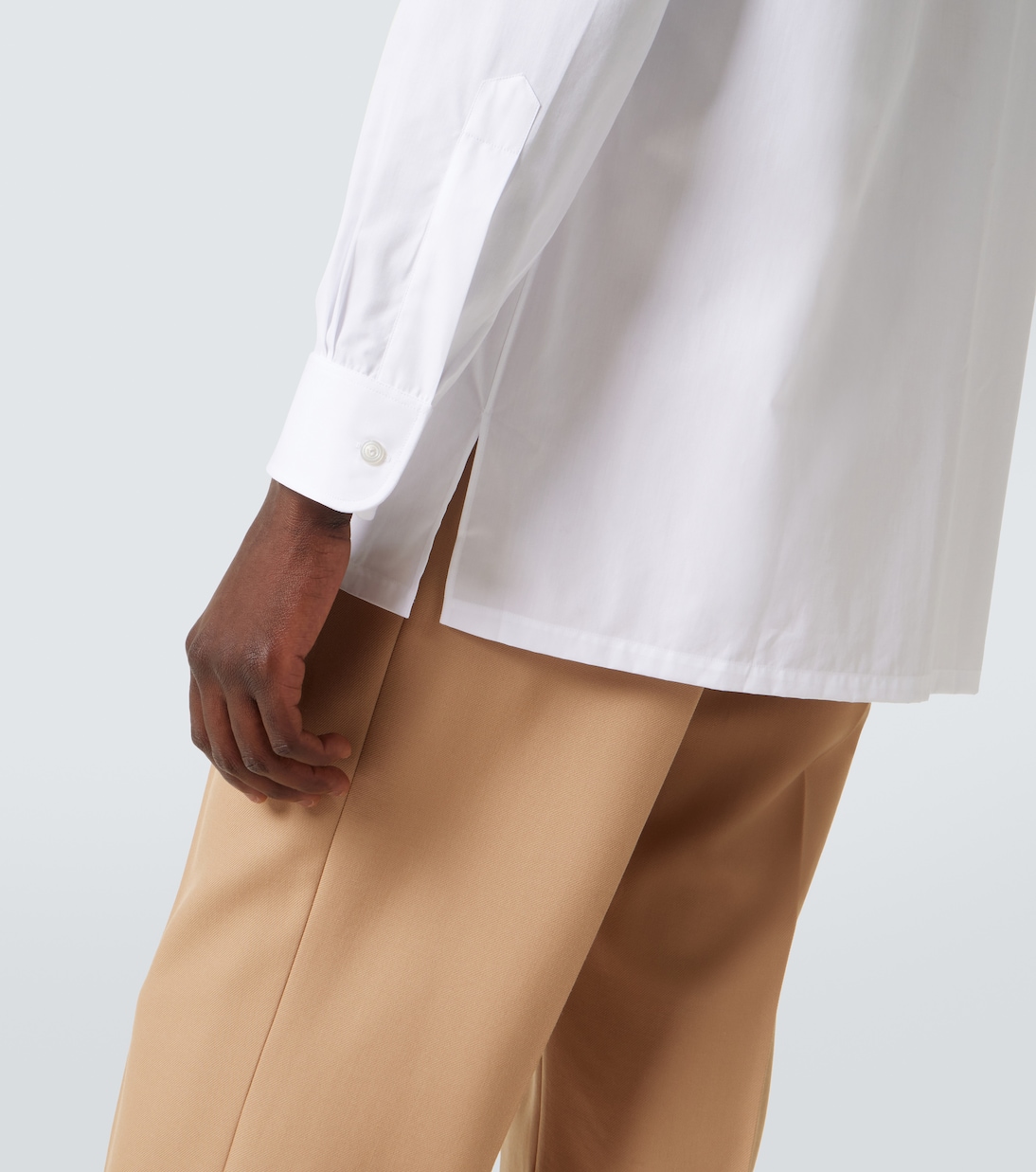 Cotton poplin shirt | Charvet