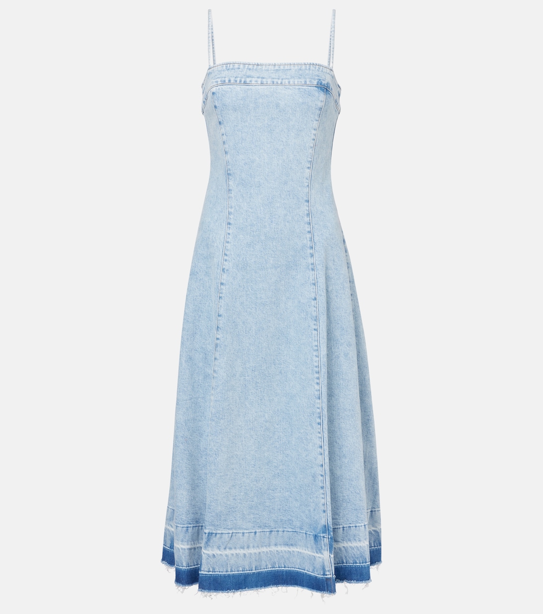 Vestido midi Clarissa de denim | Simkhai