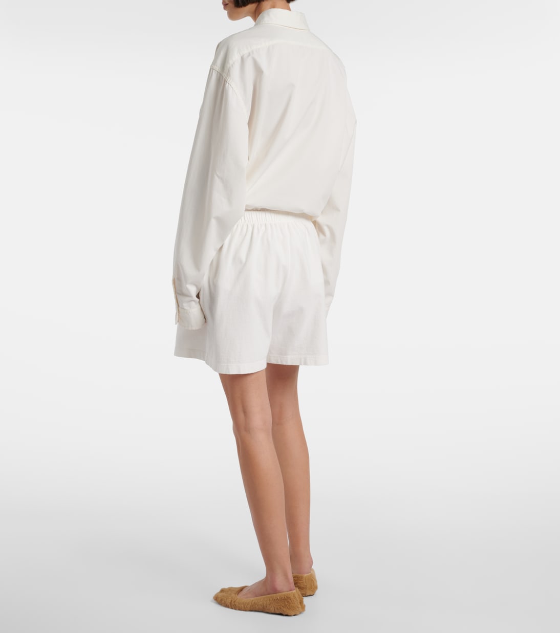 Gunty cotton shorts | The Row