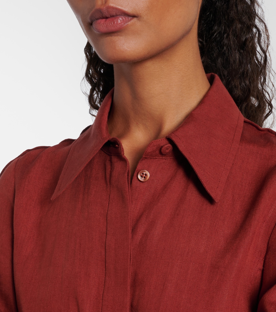 Hemdblusenkleid Maude aus Leinen | Gabriela Hearst