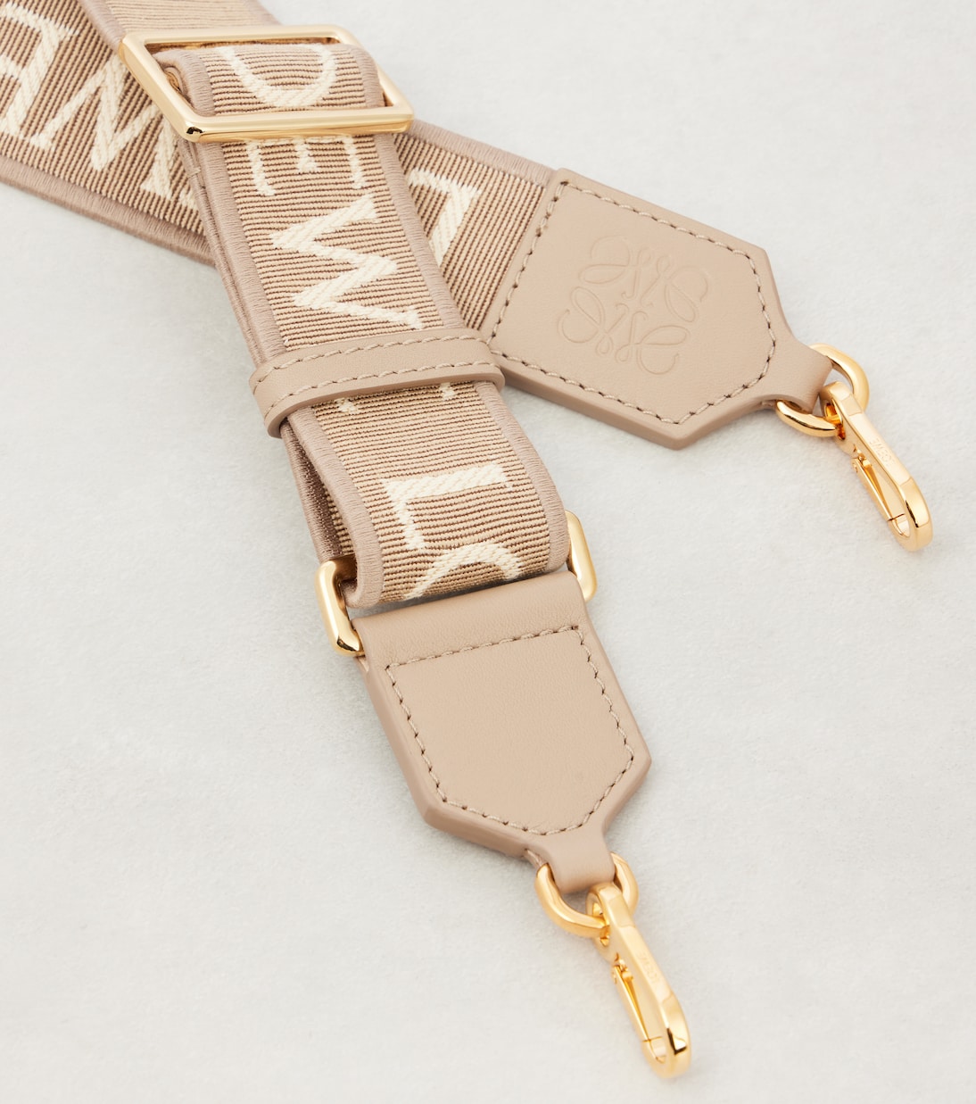 Anagram leather-trimmed strap | Loewe