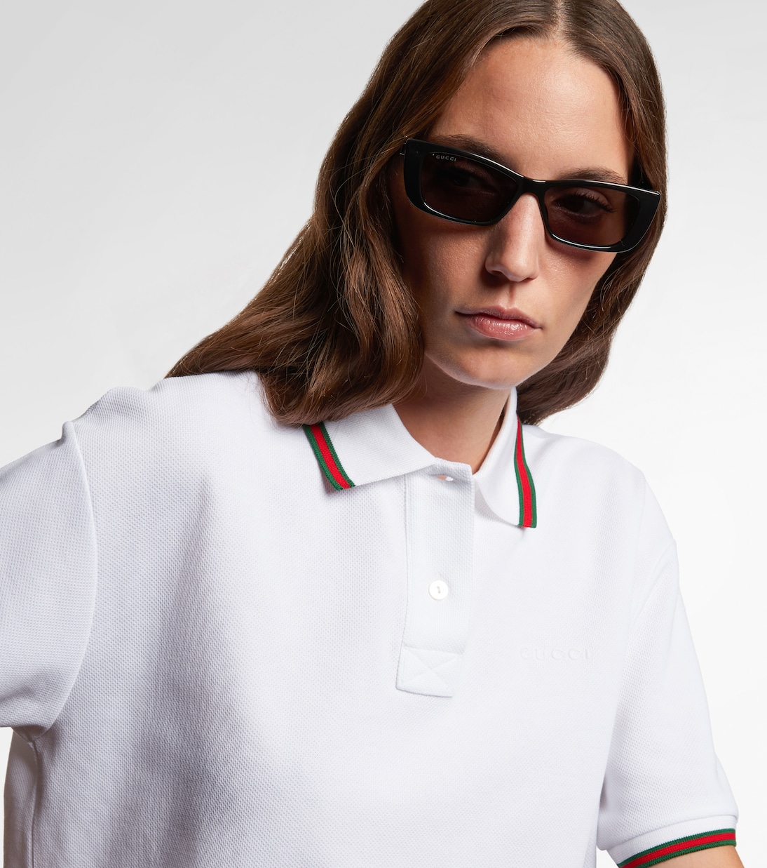 Logo rectangular sunglasses | Gucci