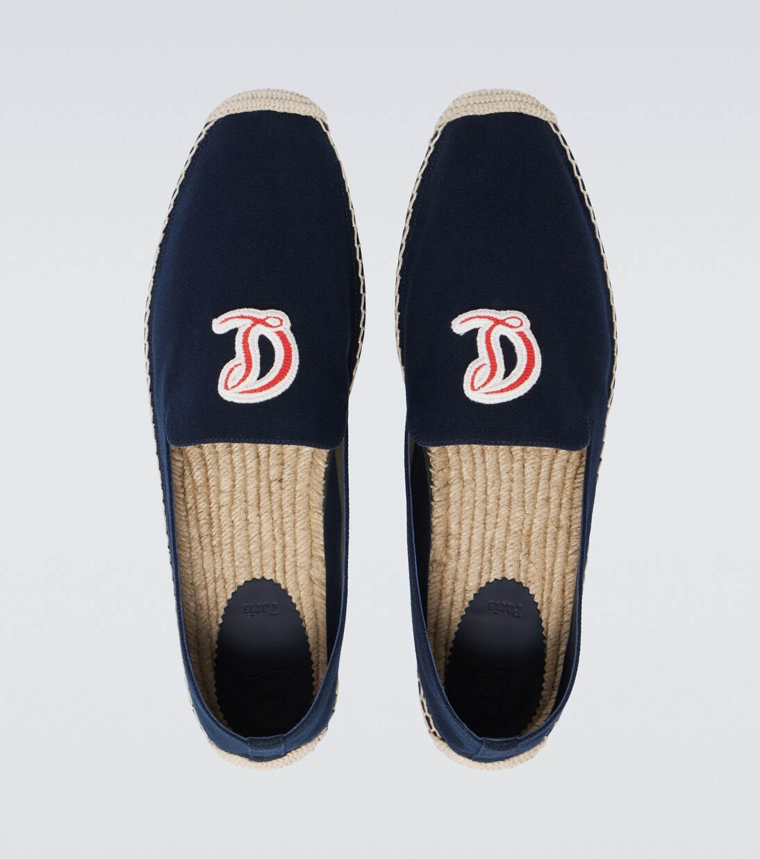 Nanou Mooncrest canvas espadrilles | Christian Louboutin