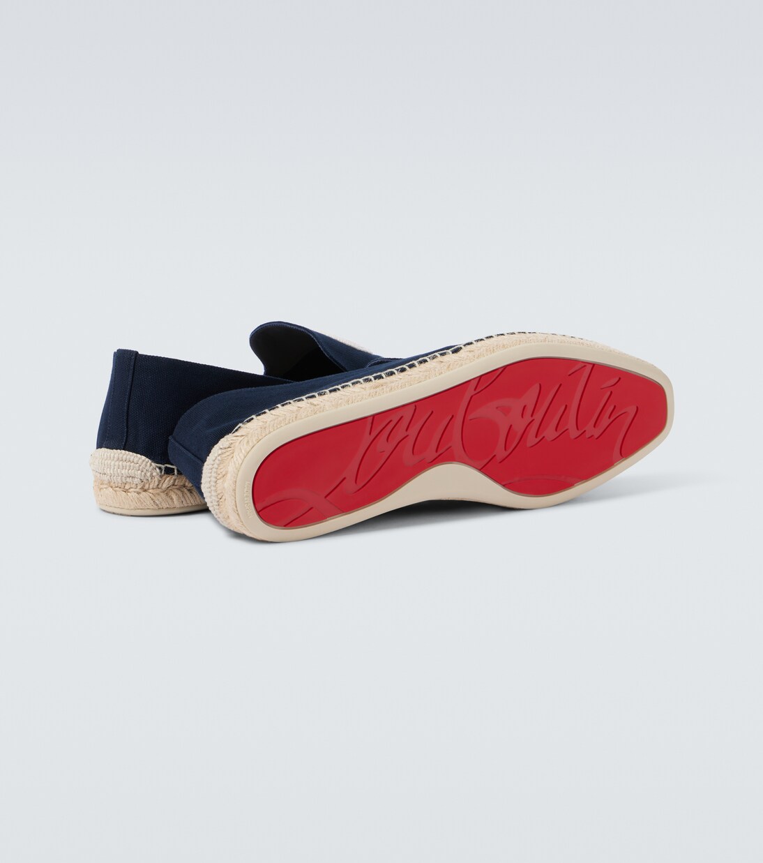 Nanou Mooncrest canvas espadrilles | Christian Louboutin