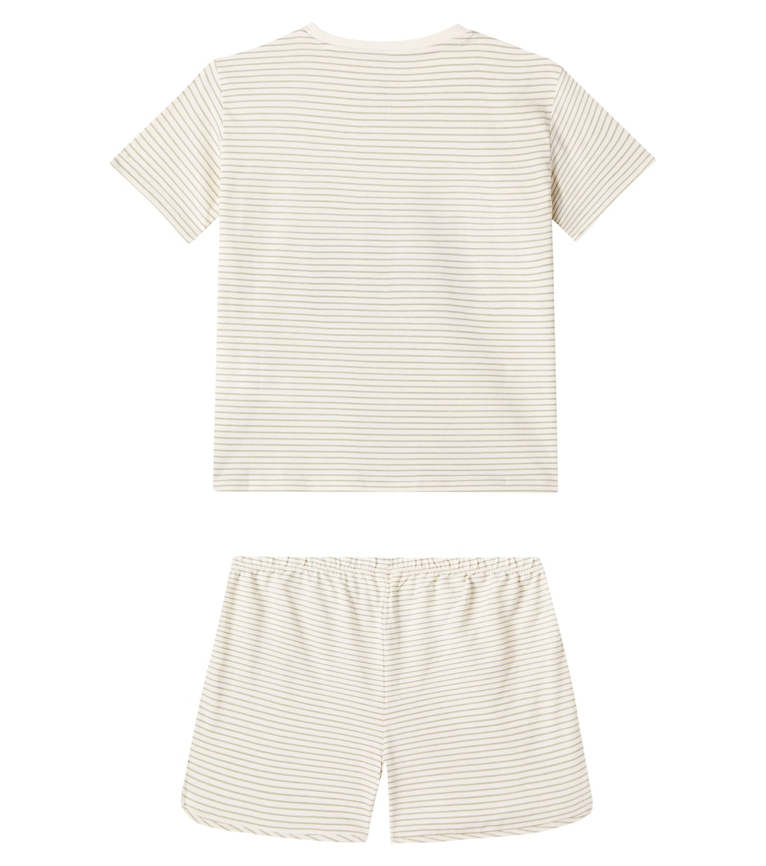 Ensemble t-shirt et short Famo rayé en coton | Konges Sløjd