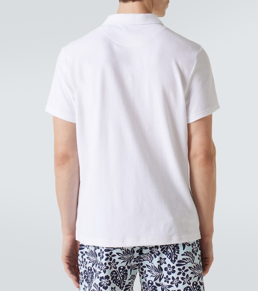 Cotton-blend terry polo shirt | Vilebrequin