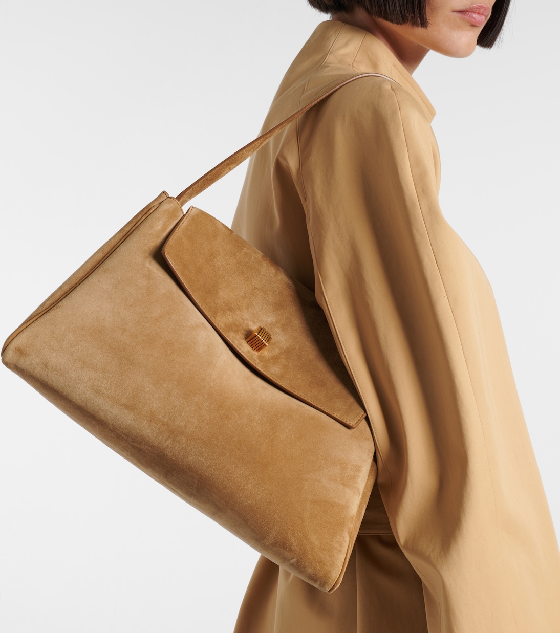 Borsa Audrey in suede | Khaite