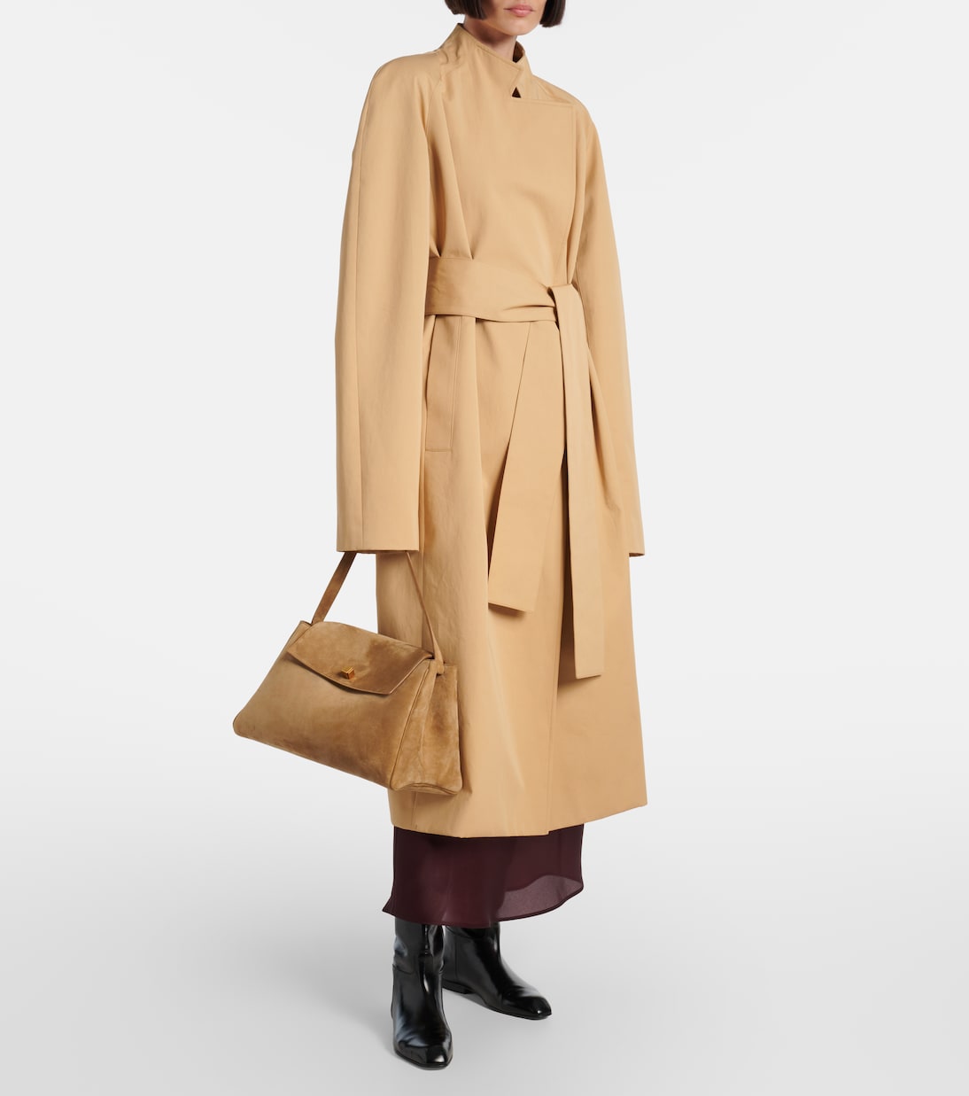 Borsa Audrey in suede | Khaite