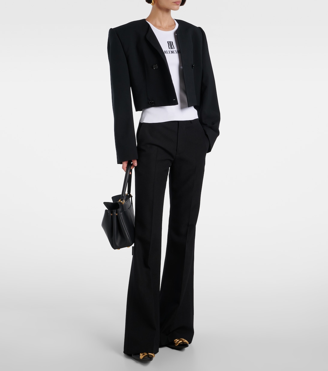 Nano BB knitted tank top | Balenciaga