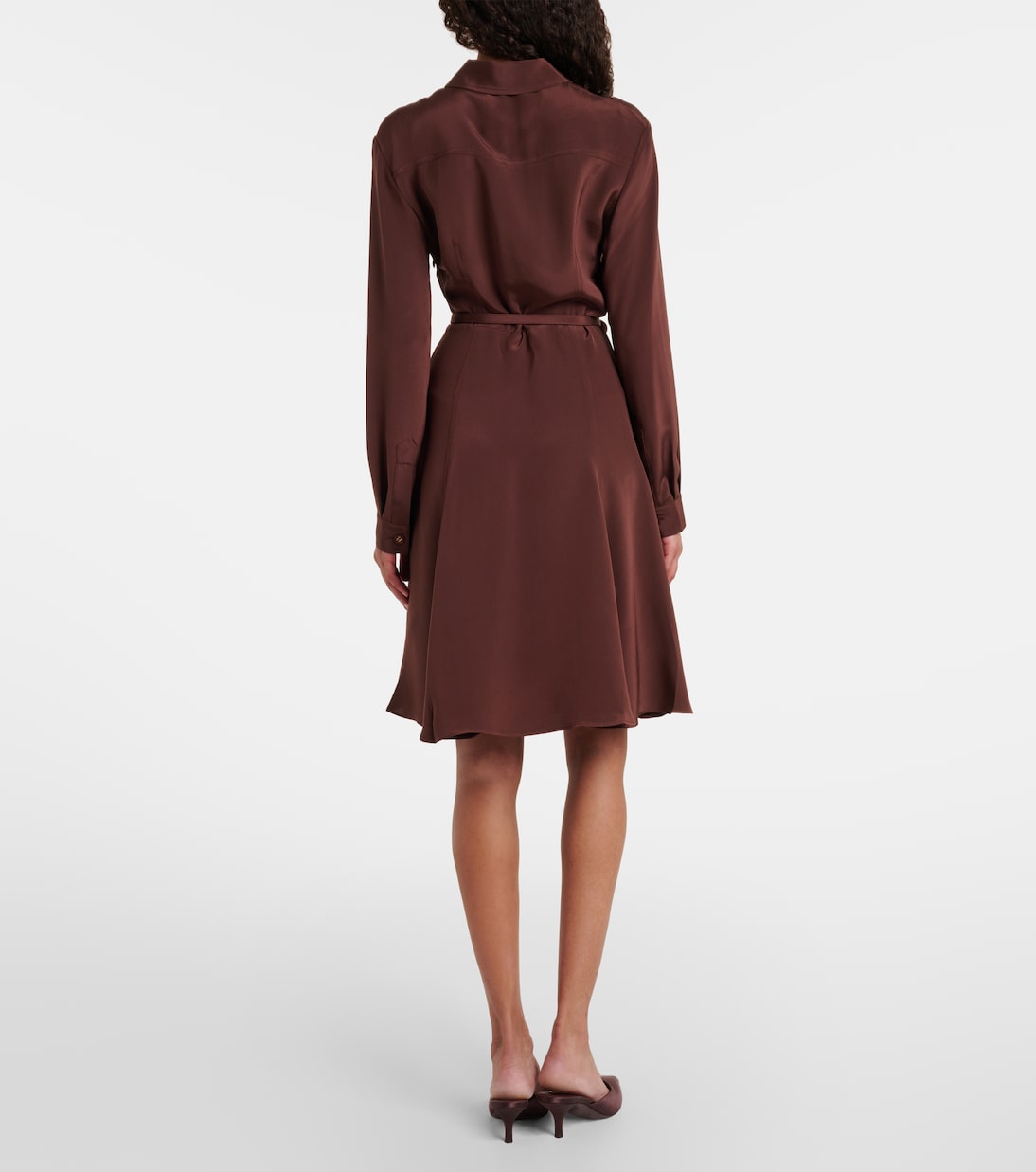 Hemdblusenkleid aus Seide | Roland Mouret