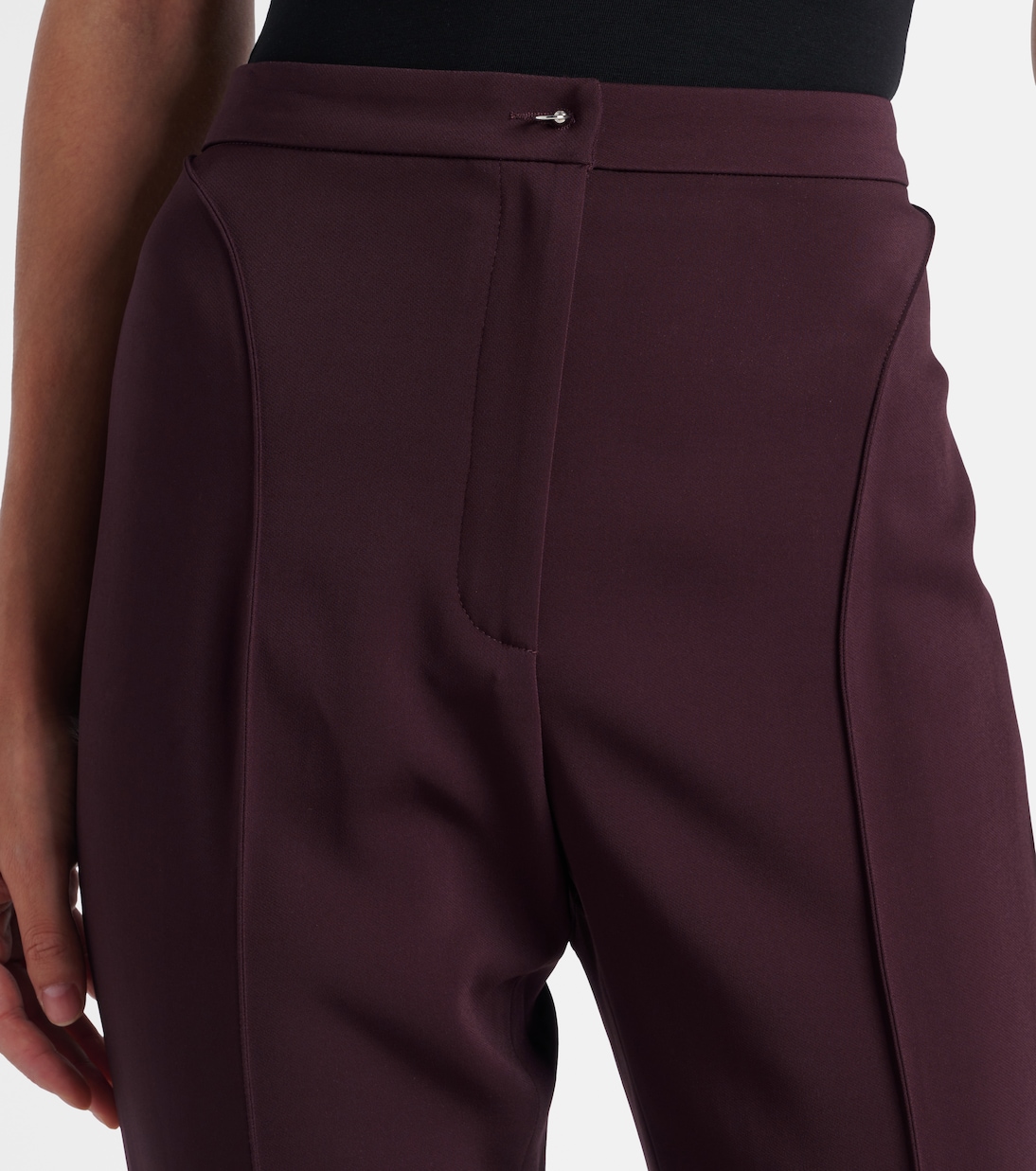 High-Rise-Schlaghose | Mugler