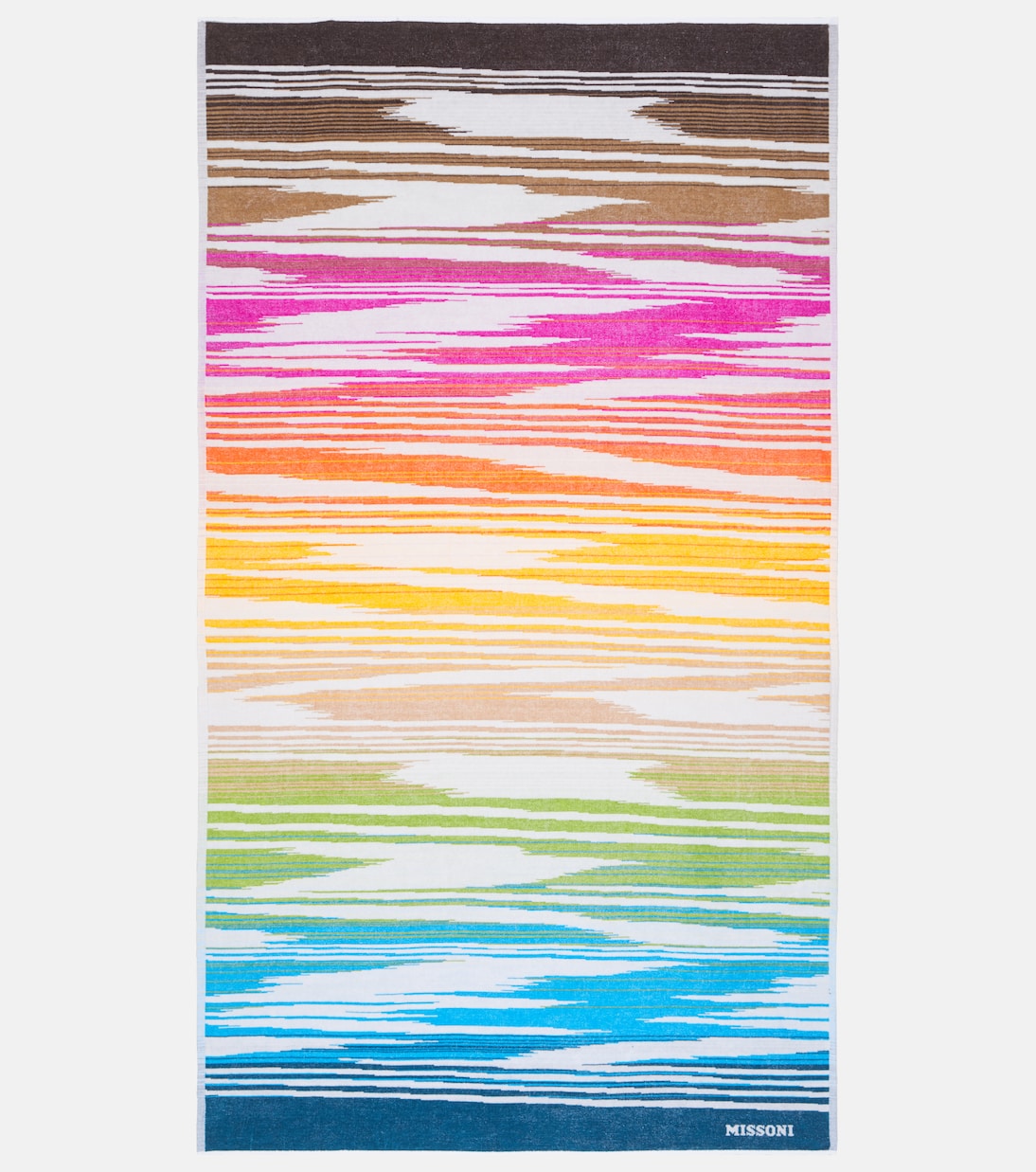 Fiammetta cotton terry beach towel | Missoni