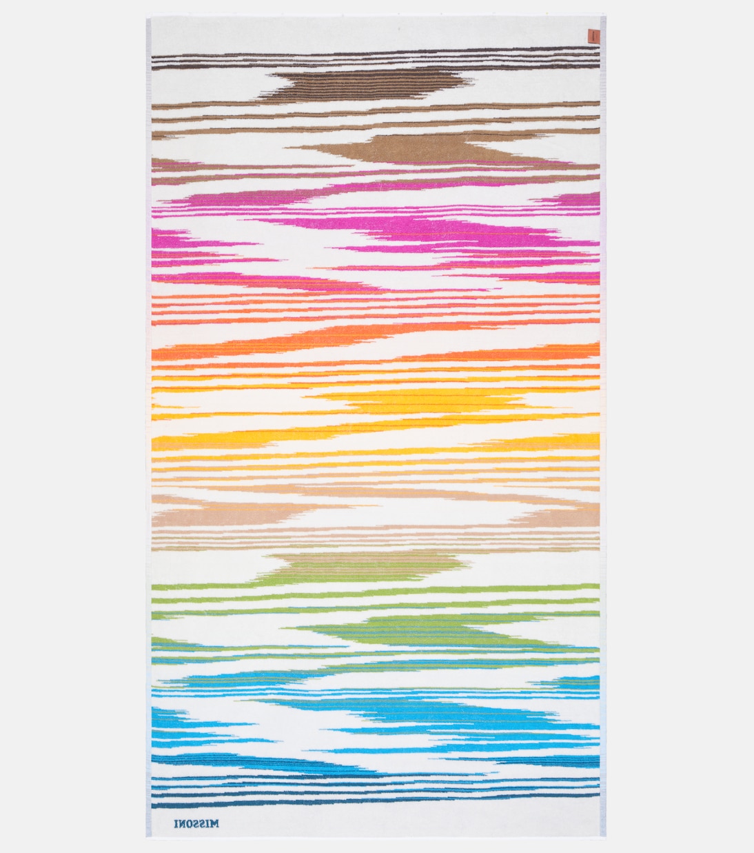 Fiammetta cotton terry beach towel | Missoni