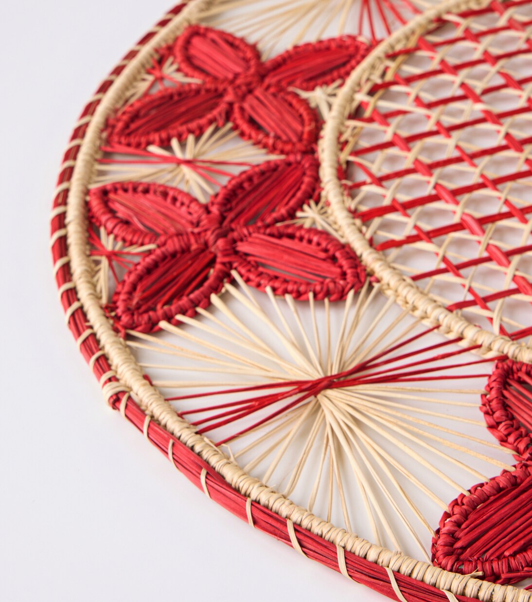 Louloudi柳条编织餐垫两件套  | Cabana