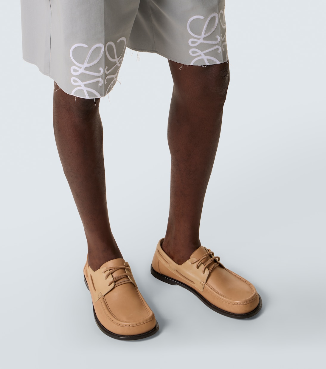 Shorts Anagram aus Baumwoll-Twill | Loewe