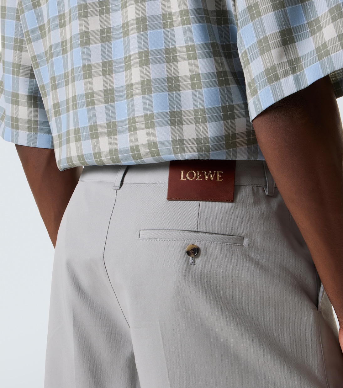 Shorts Anagram aus Baumwoll-Twill | Loewe