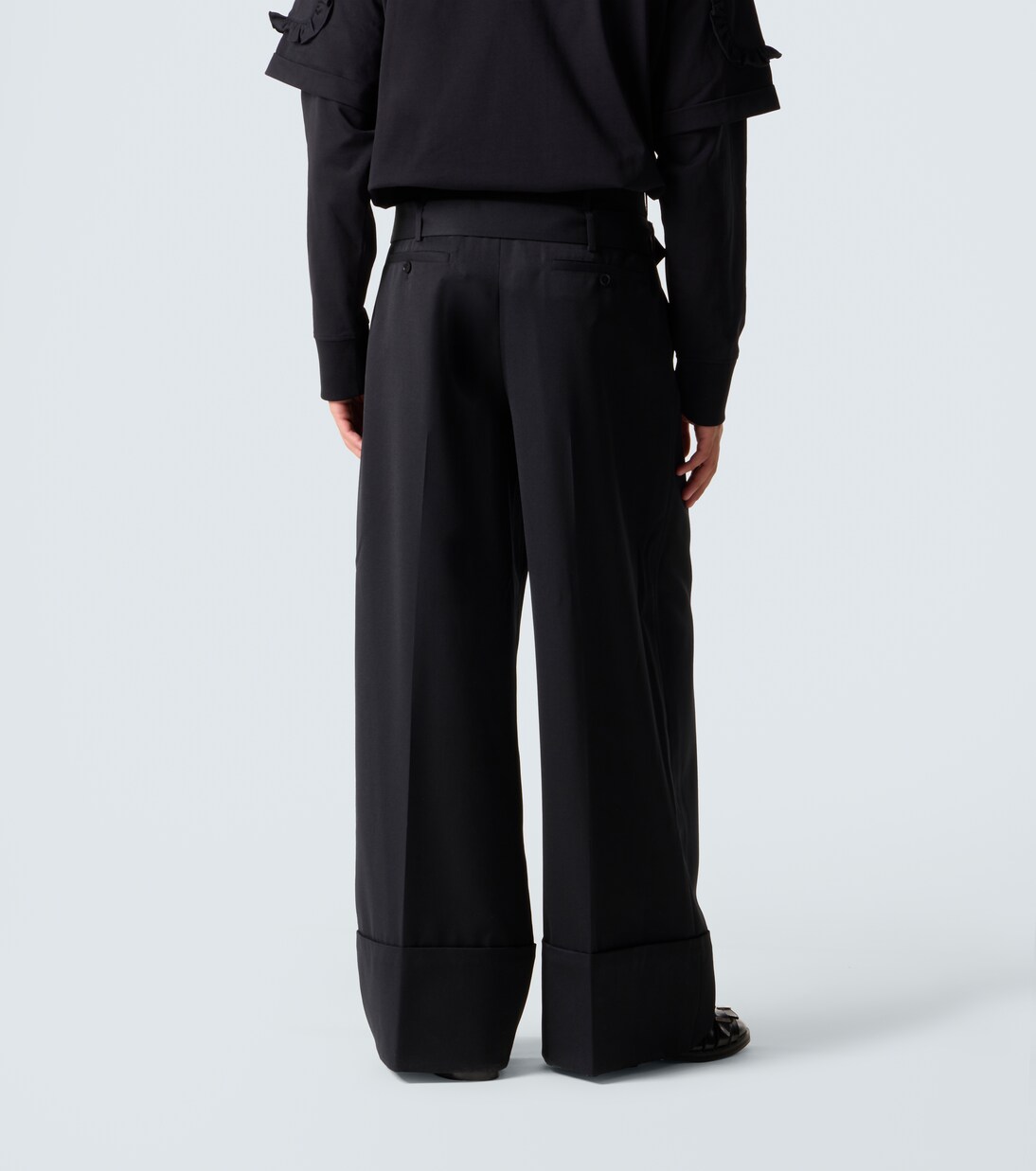Belted high-rise wide-leg pants | Simone Rocha