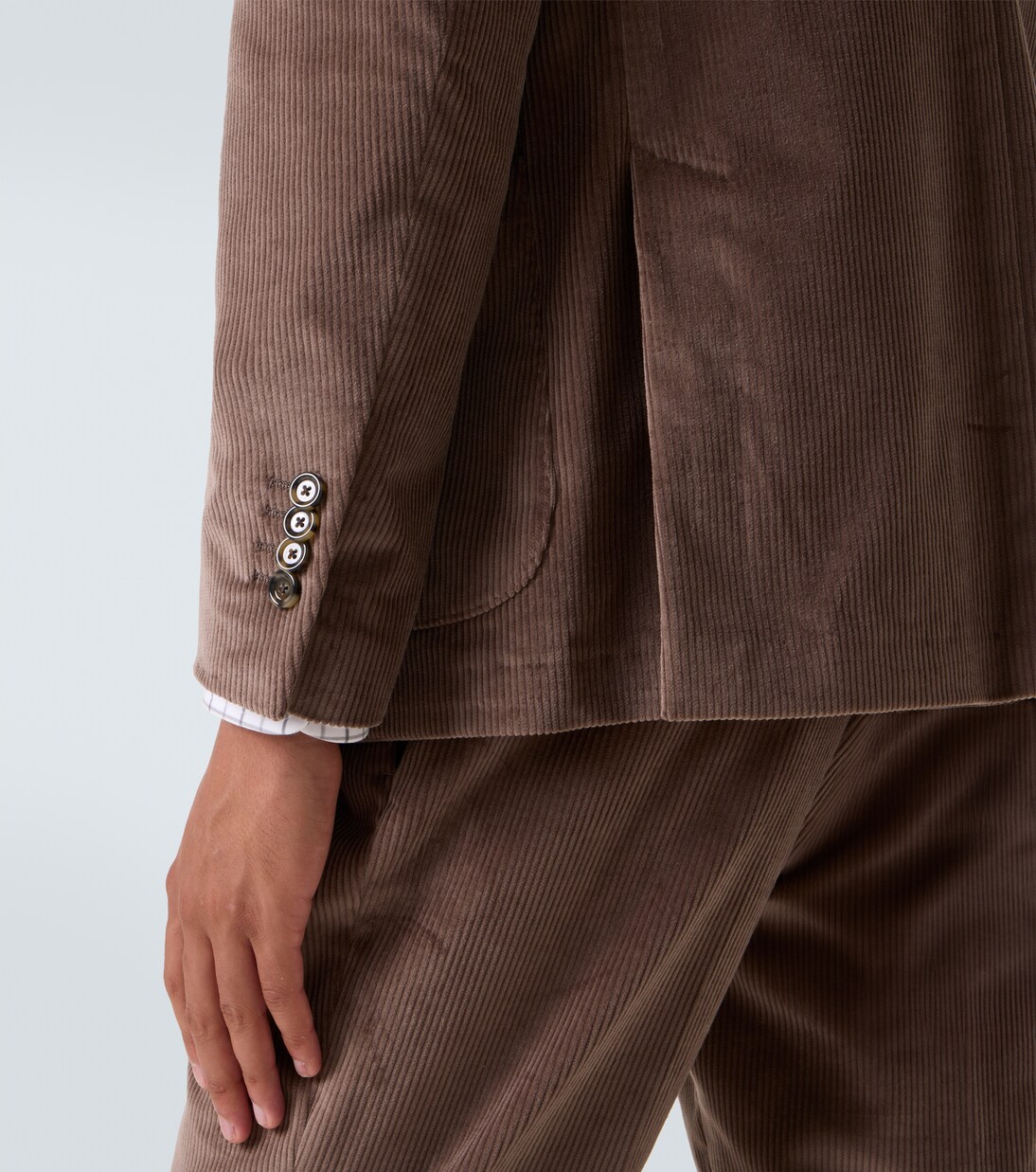 Cotton corduroy blazer | Lardini