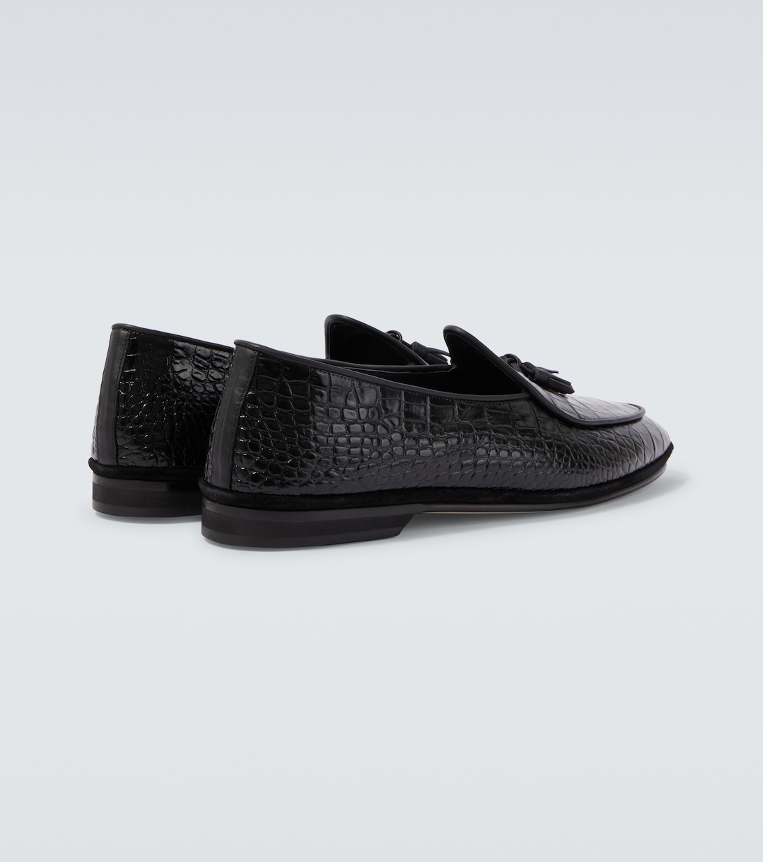 Marphy Loira croc-effect leather loafers | Rubinacci