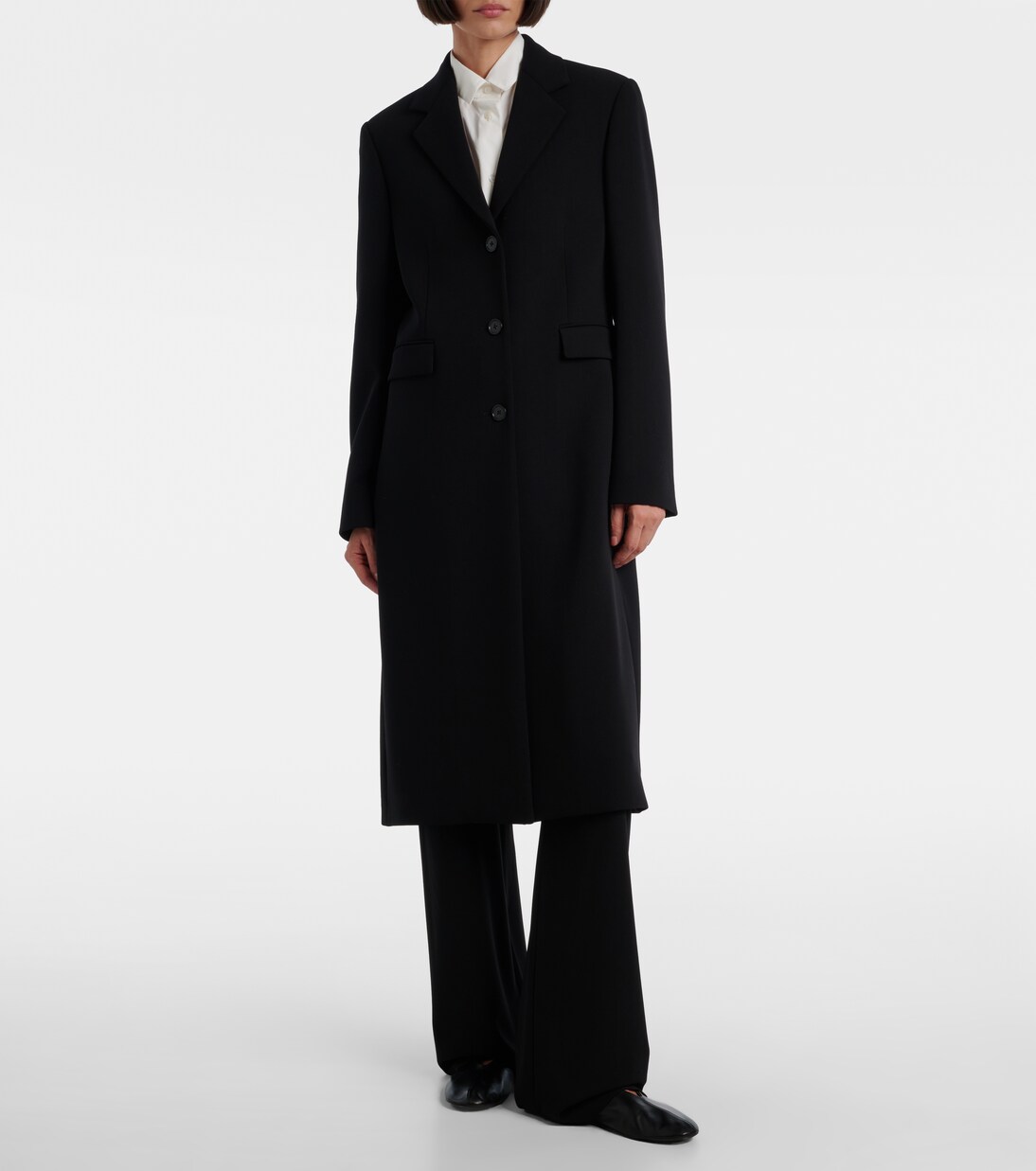 Cerys wool-blend coat | The Row