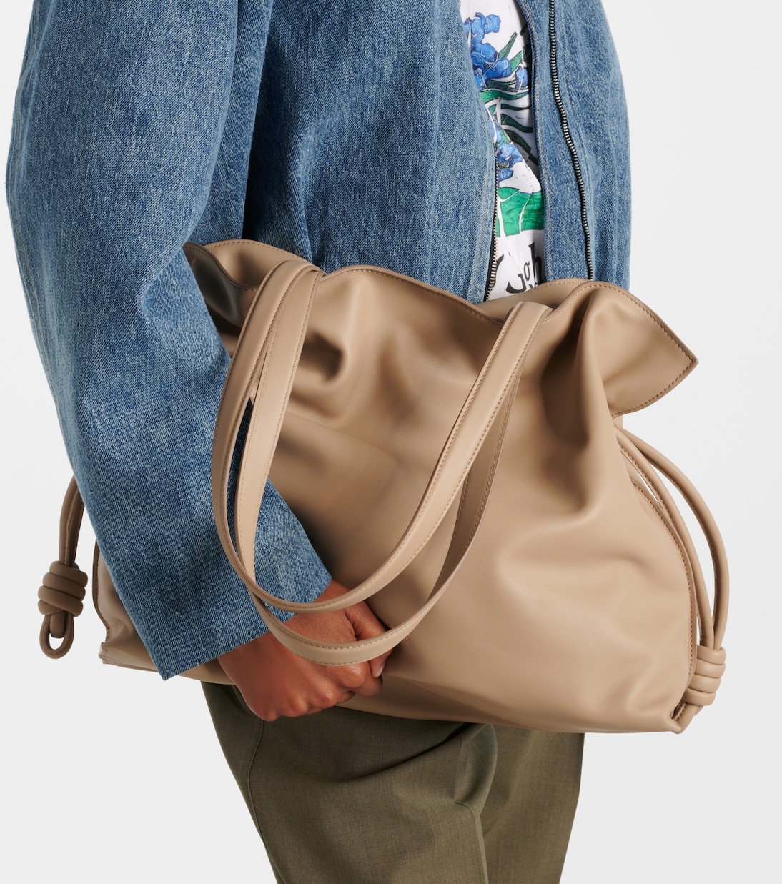 Clutch Flamenco Large aus Leder | Loewe