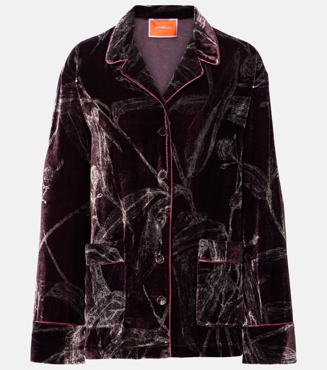 Pyjama-Hemd aus Satin | La DoubleJ