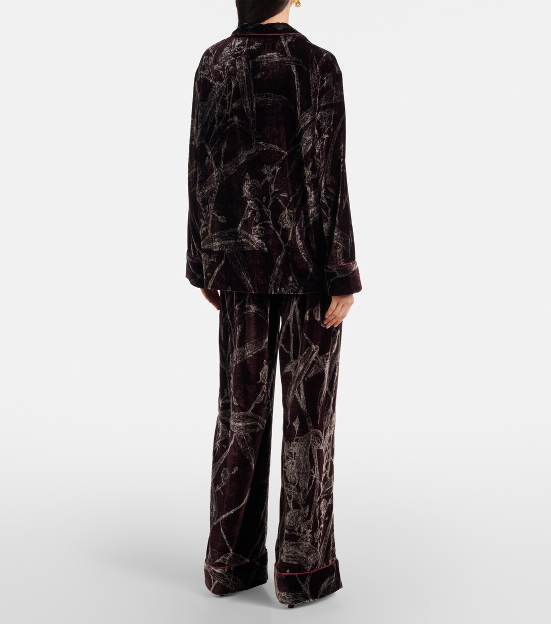 Pyjama-Hemd aus Satin | La DoubleJ