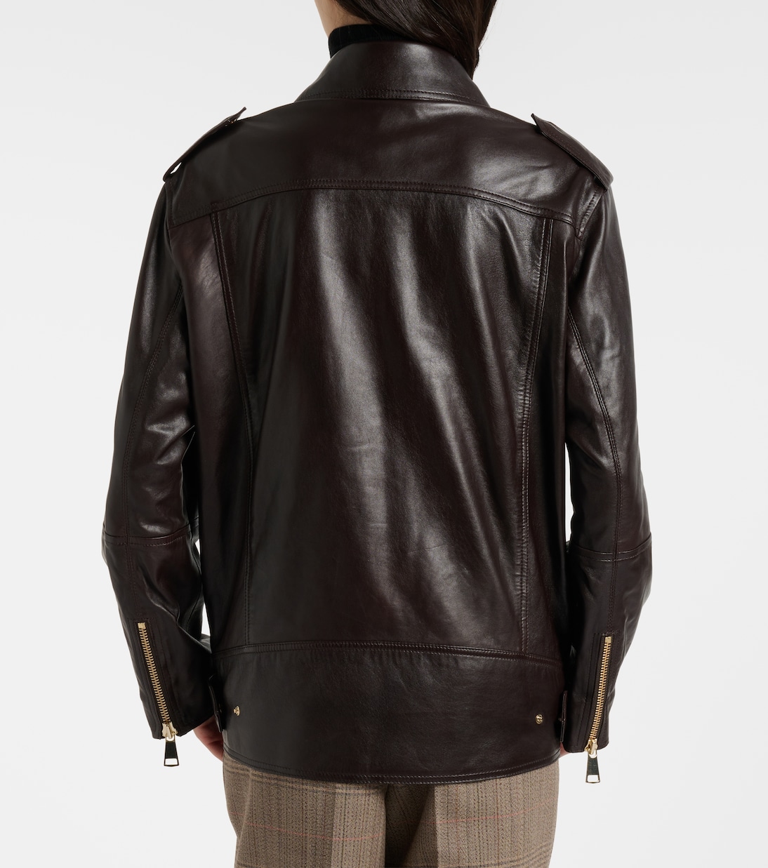 Sleek Statement leather biker jacket | Dorothee Schumacher