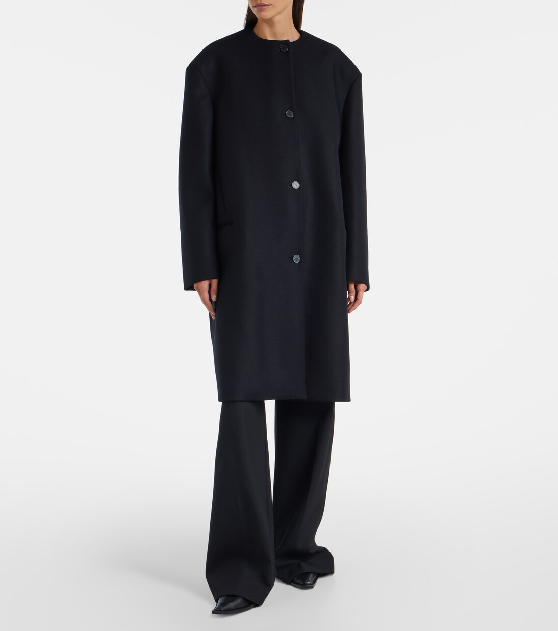 Cora wool and cashmere coat | Calvin Klein Collection